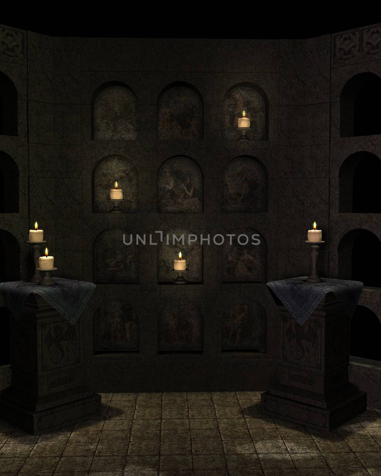 Shrine Background by kathygold