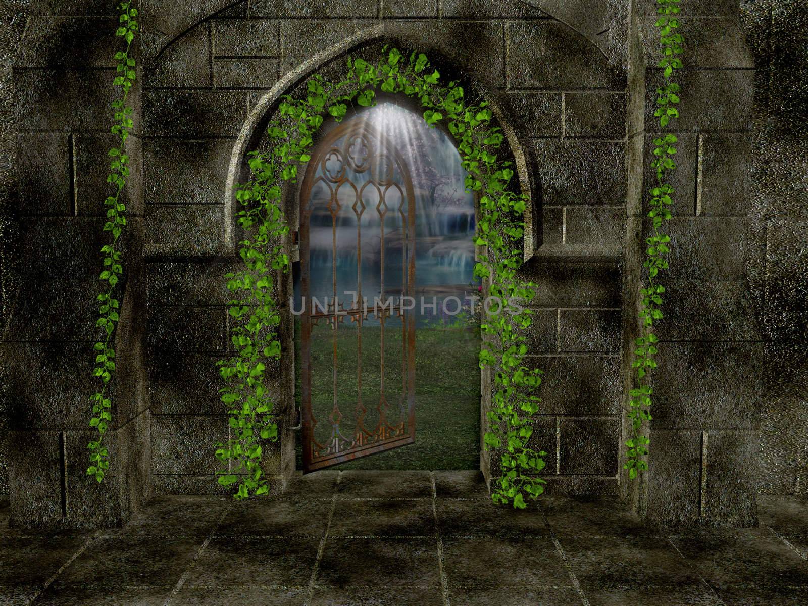 Inside Sanctuary Background by kathygold