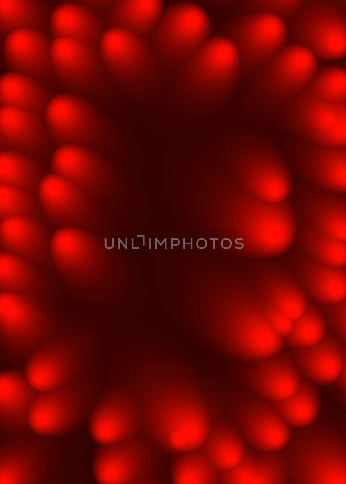 An abstract background image playing on shape, light and colour. Representing the pollen stems inside of a flower?