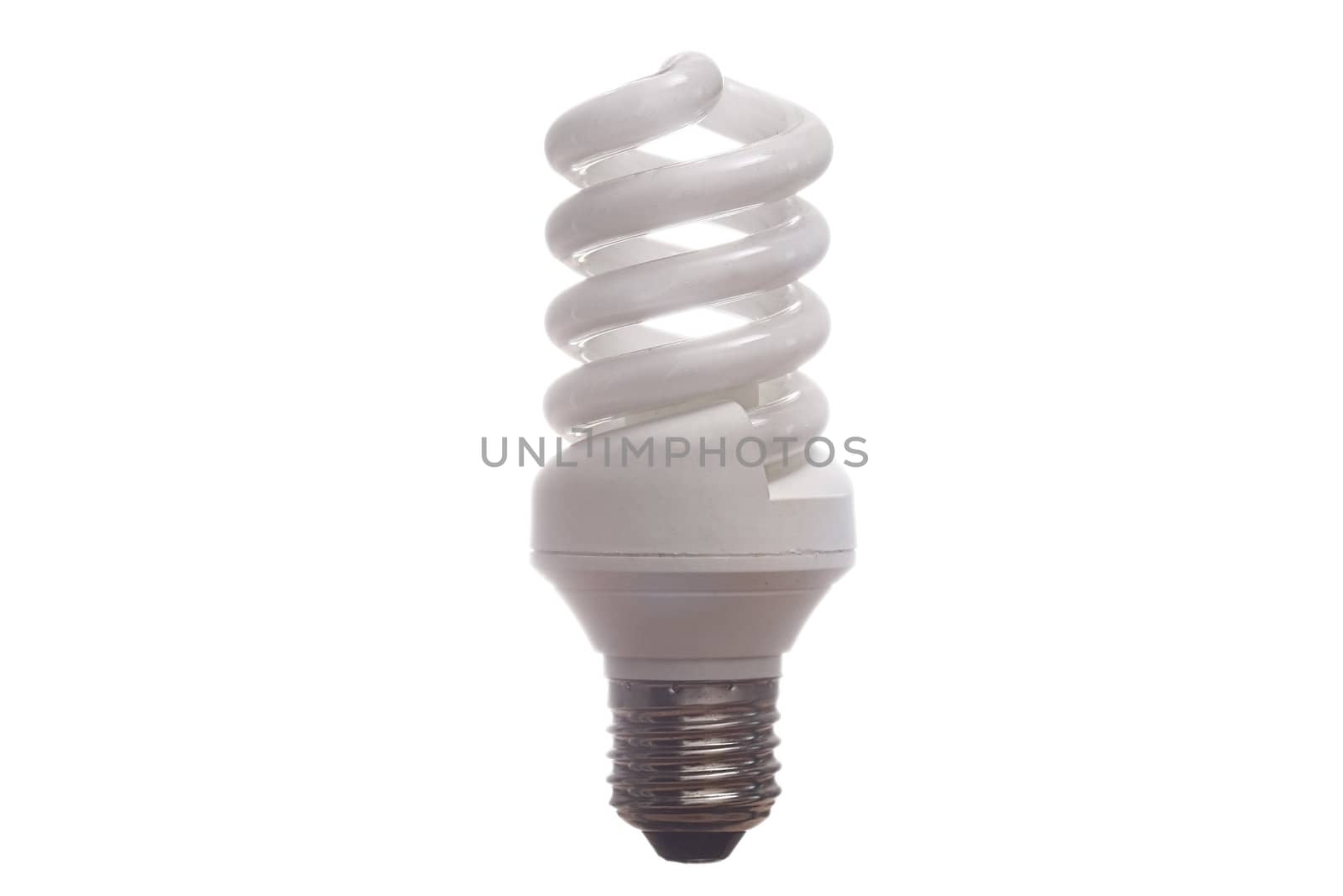 A new compact high efficiency fluorescent light bulb.