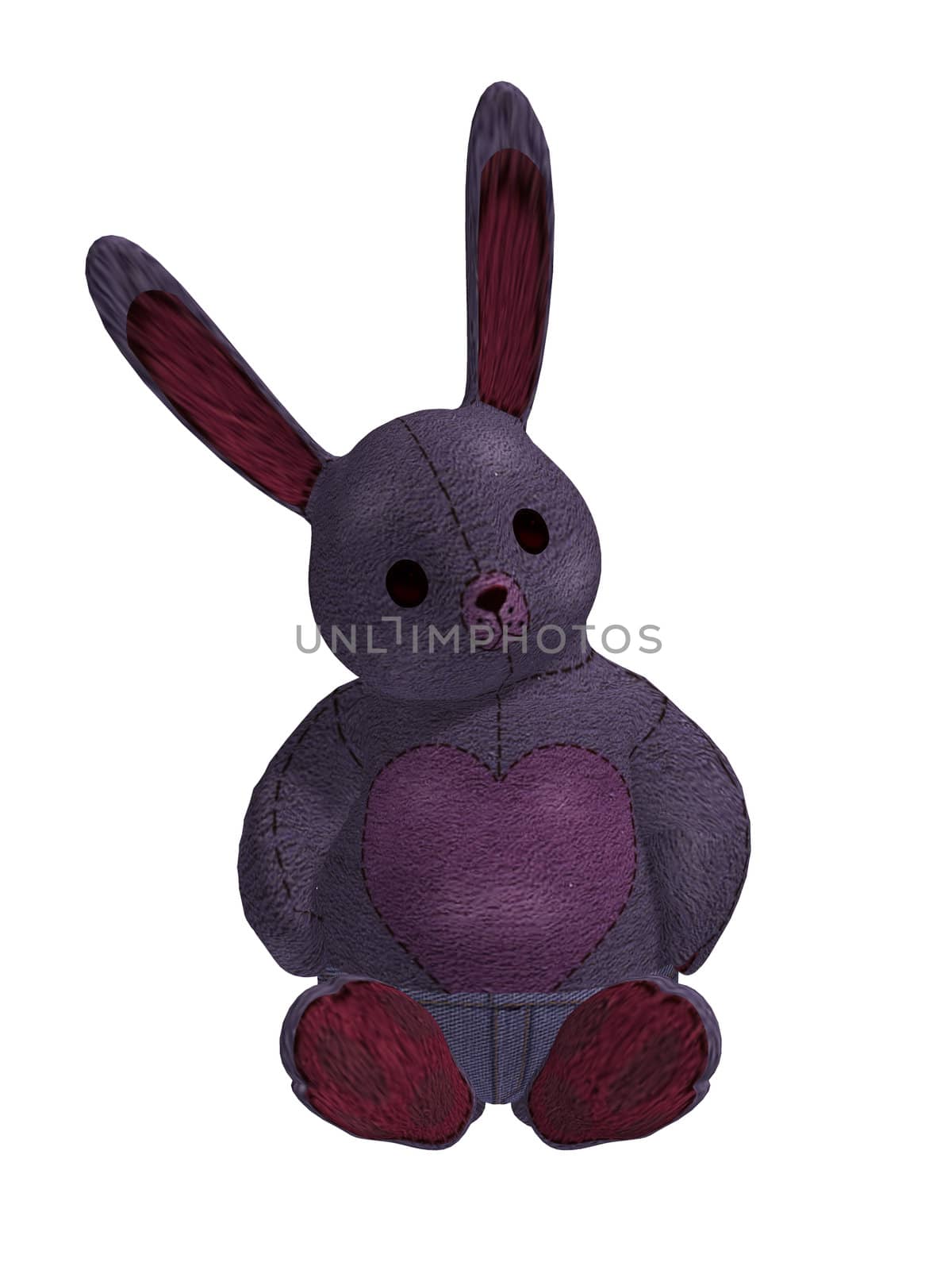 Purple Rabbit by kathygold