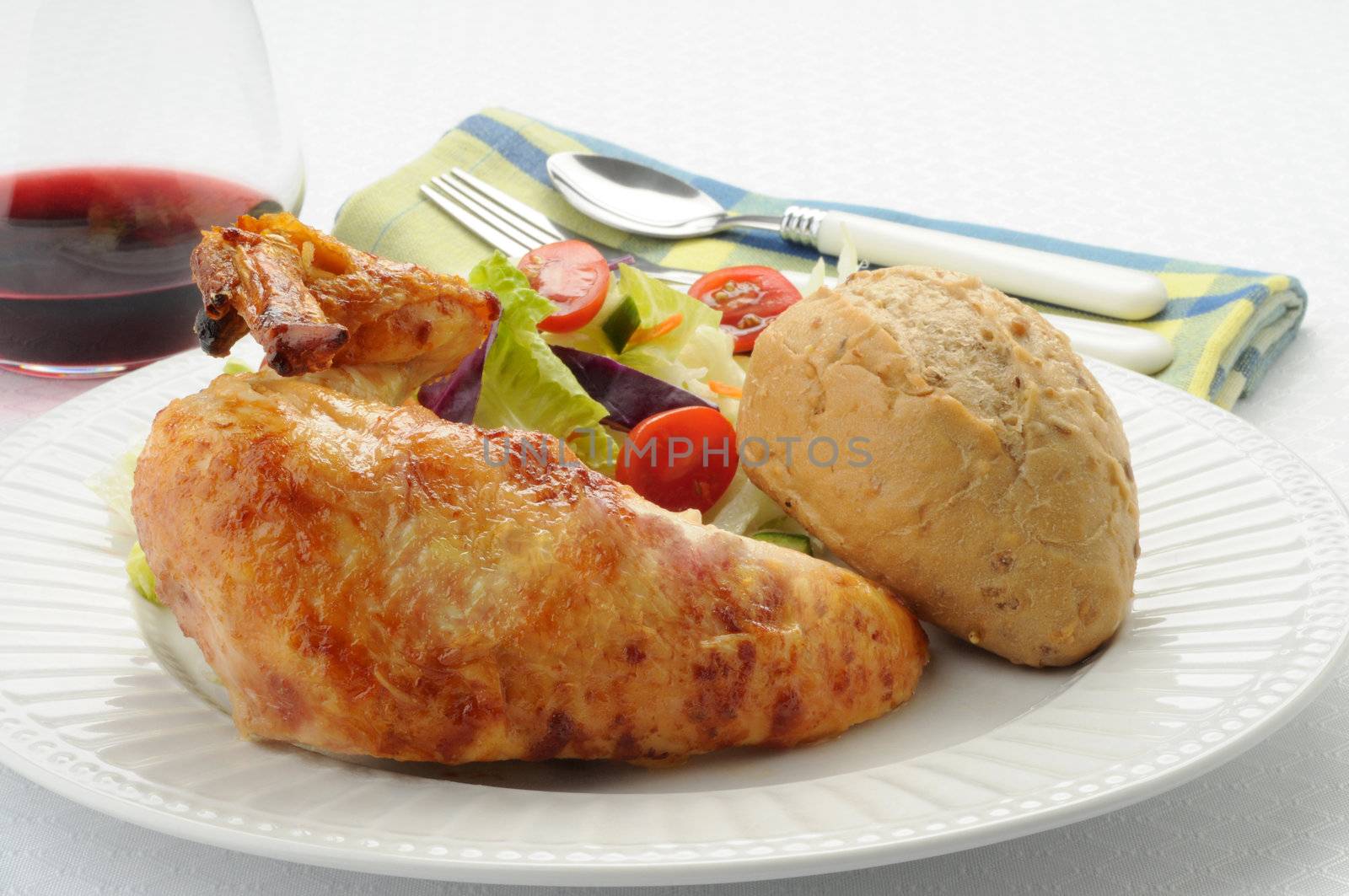 Chicken Dinner by billberryphotography