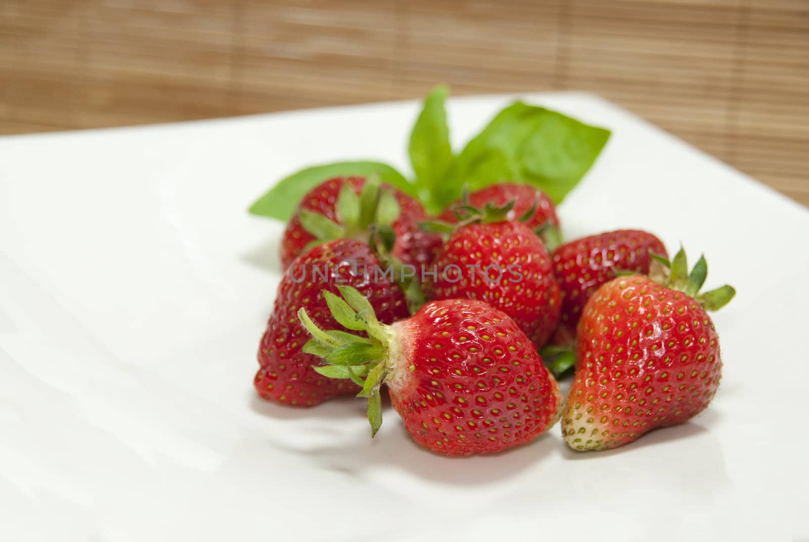 tasty strawberries by wojciechkozlowski
