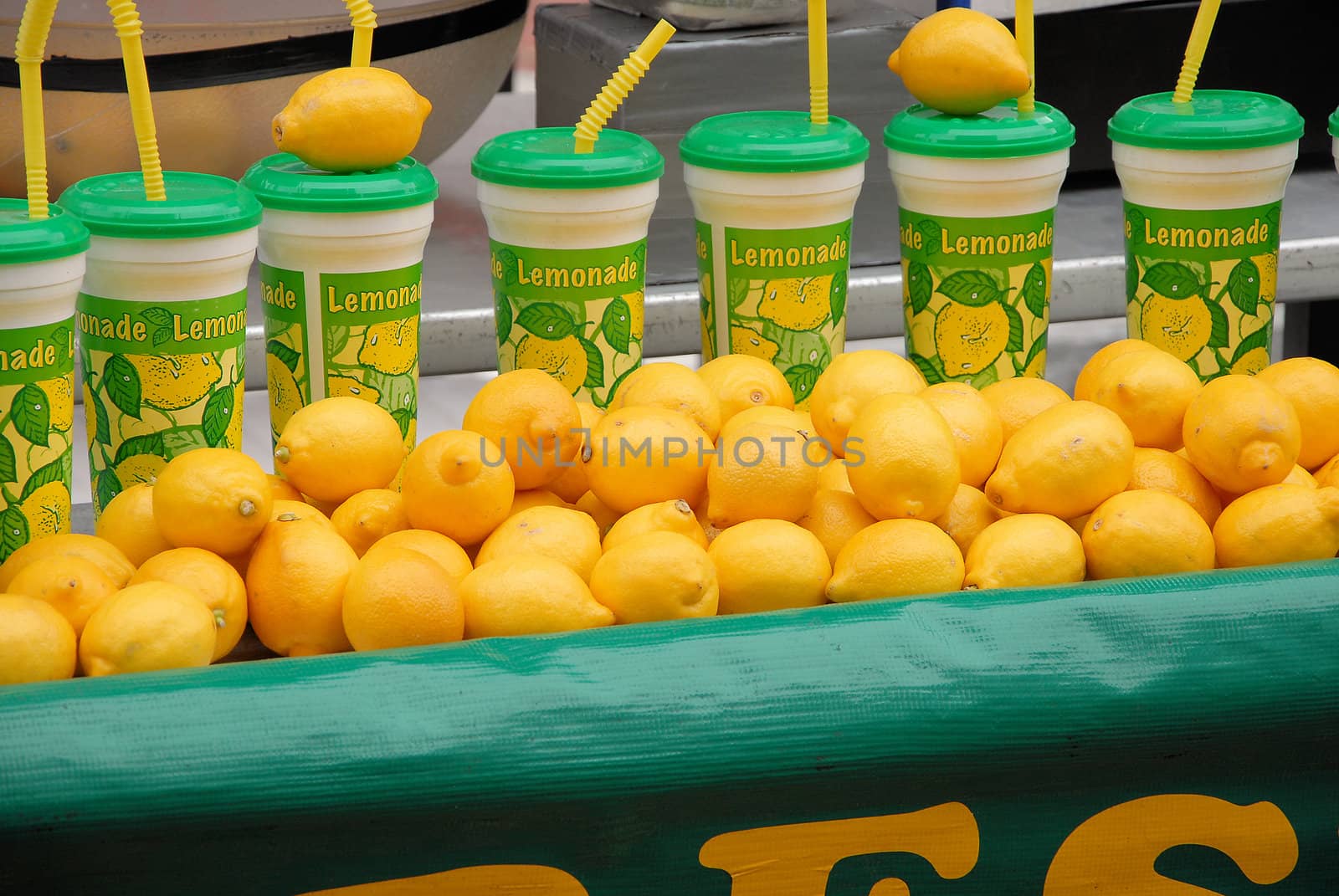 Lemondade for sale at a street fair