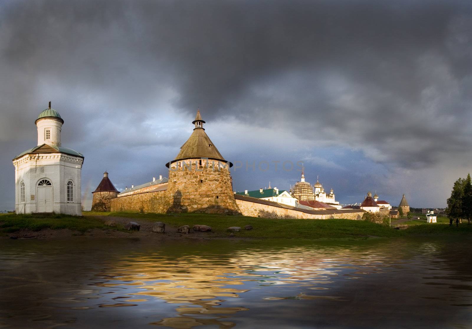  Spaso-Preobrazhenskiy solovetsky monastery,Karelia, Russia,