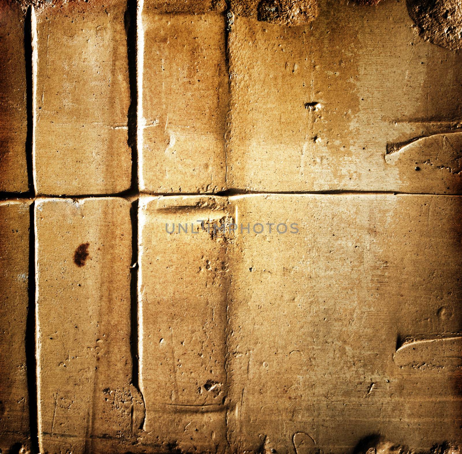 Brick fragment close up. by vladimir_sklyarov