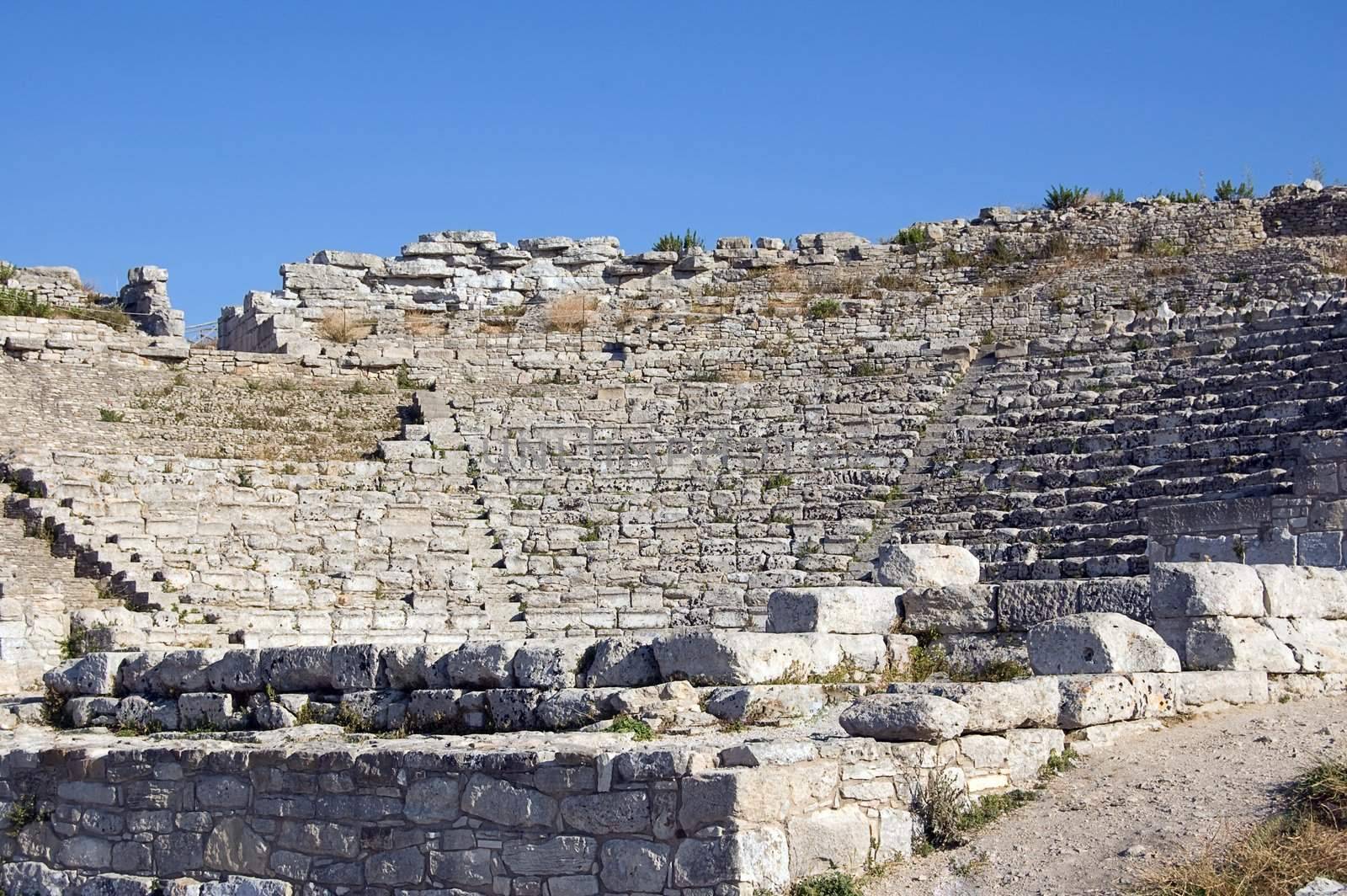 The Theater of Segesta (3th century BC); Sicily, Italy