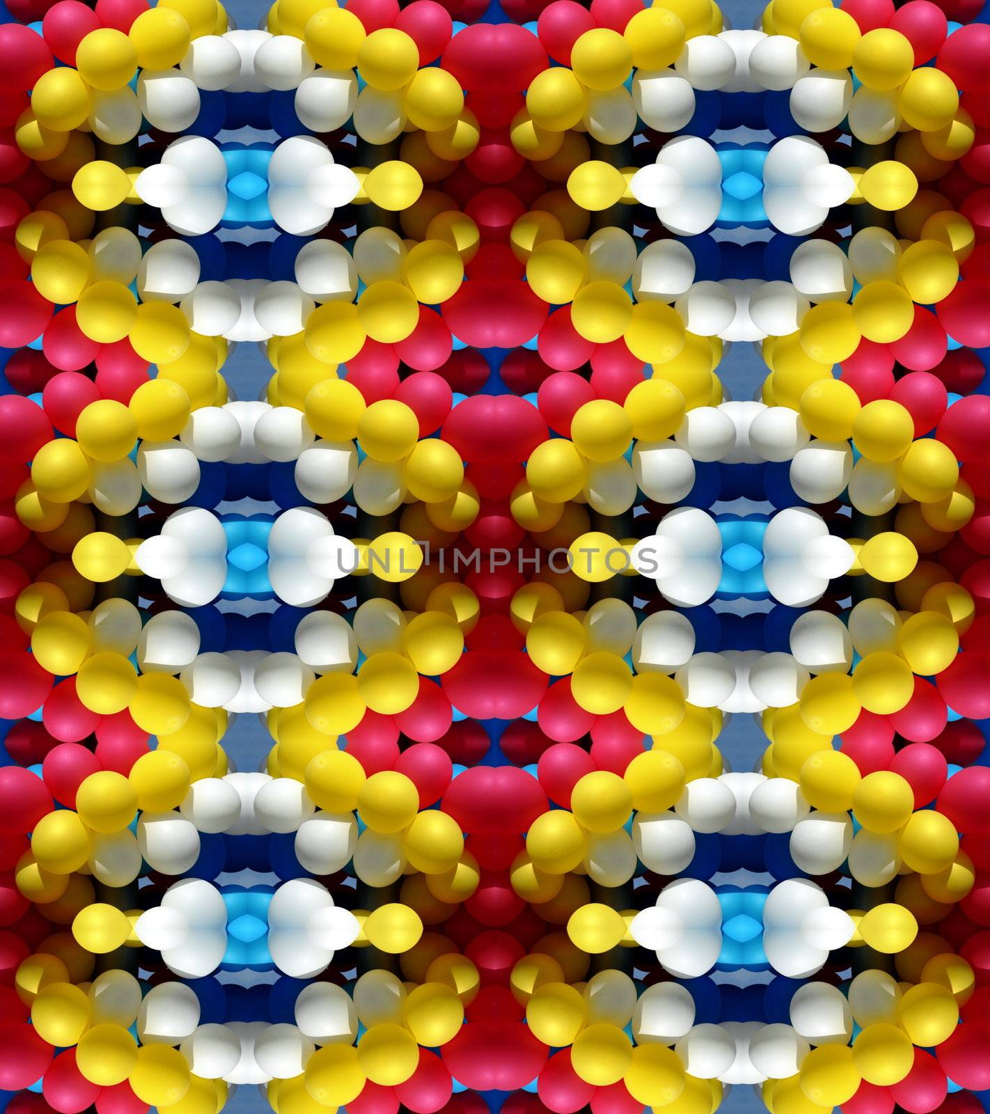 Series of the seamless natural patterns (balloons)