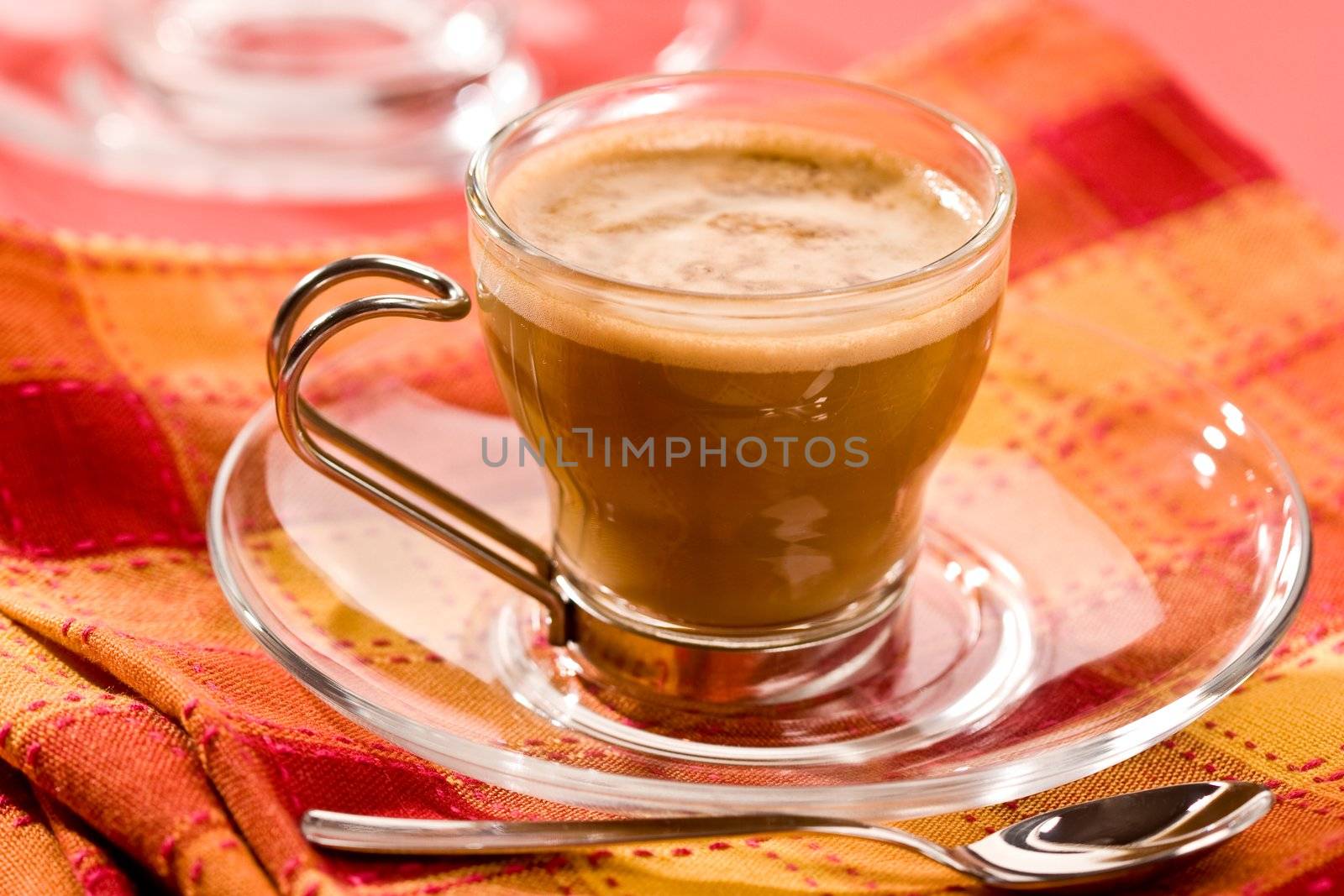 macro picture, cup of coffe, cappuccino