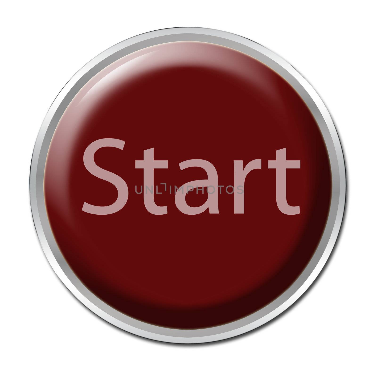 Red button with the word "Start"