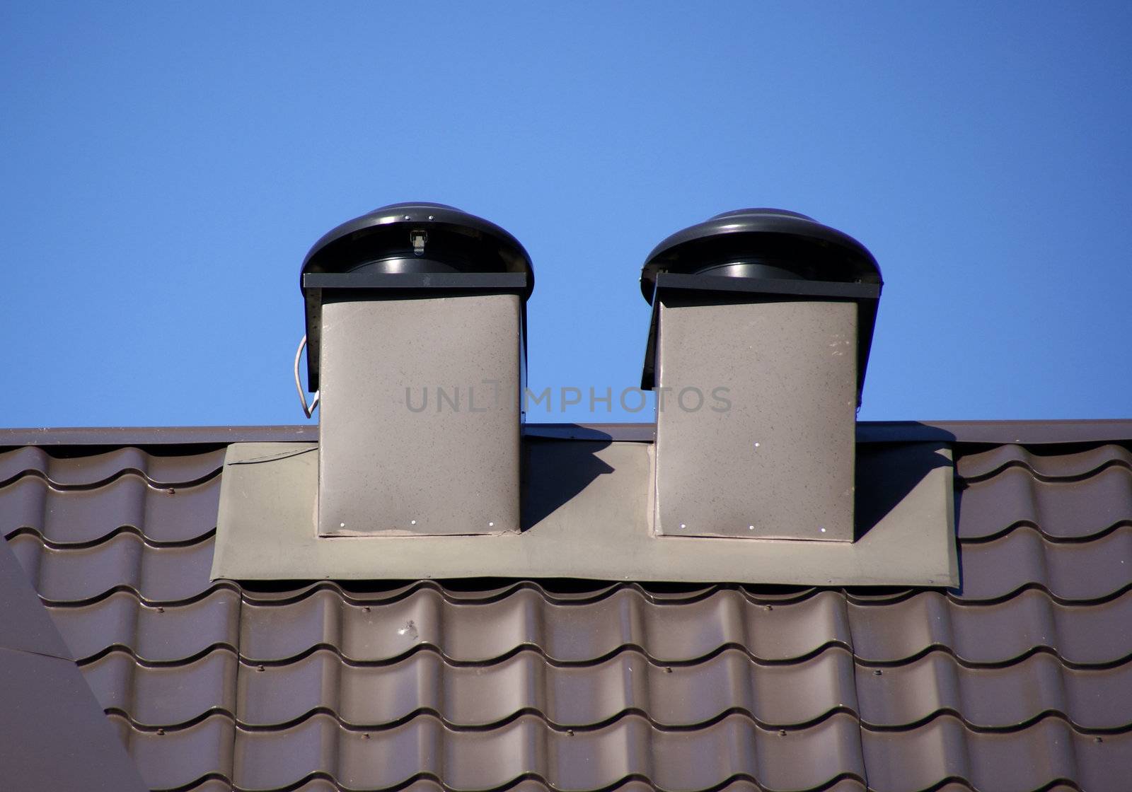 rooftop vents  by andrei_kolyvanov