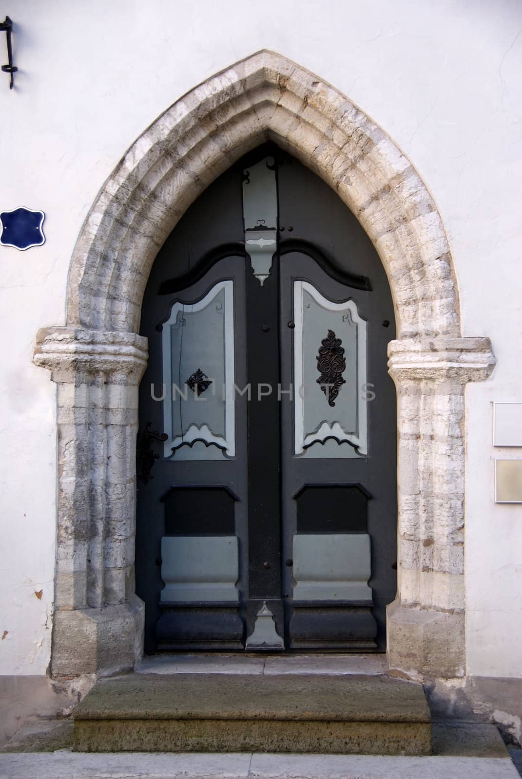 Wooden door  by andrei_kolyvanov