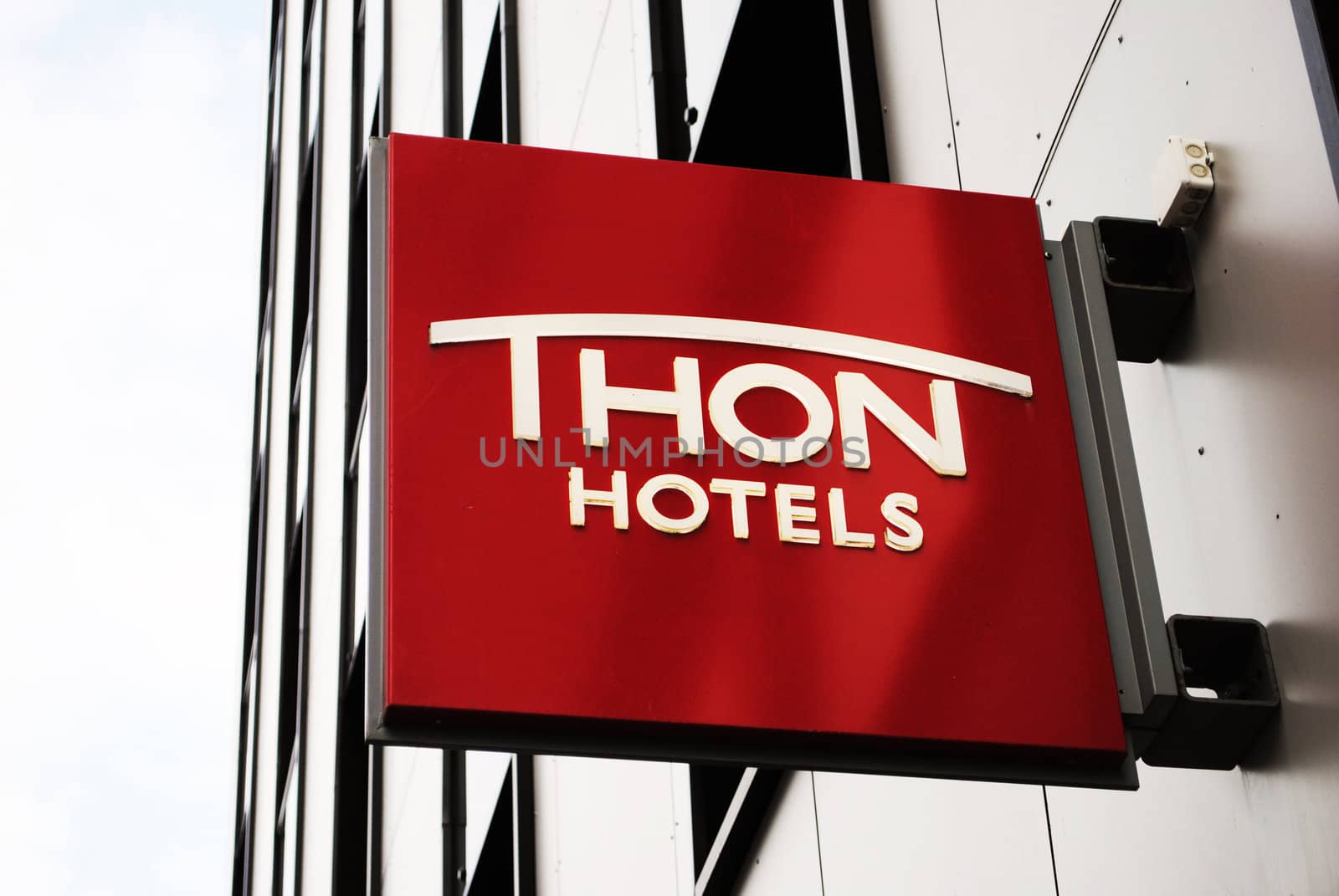 Sign of Thon Hotels chain.