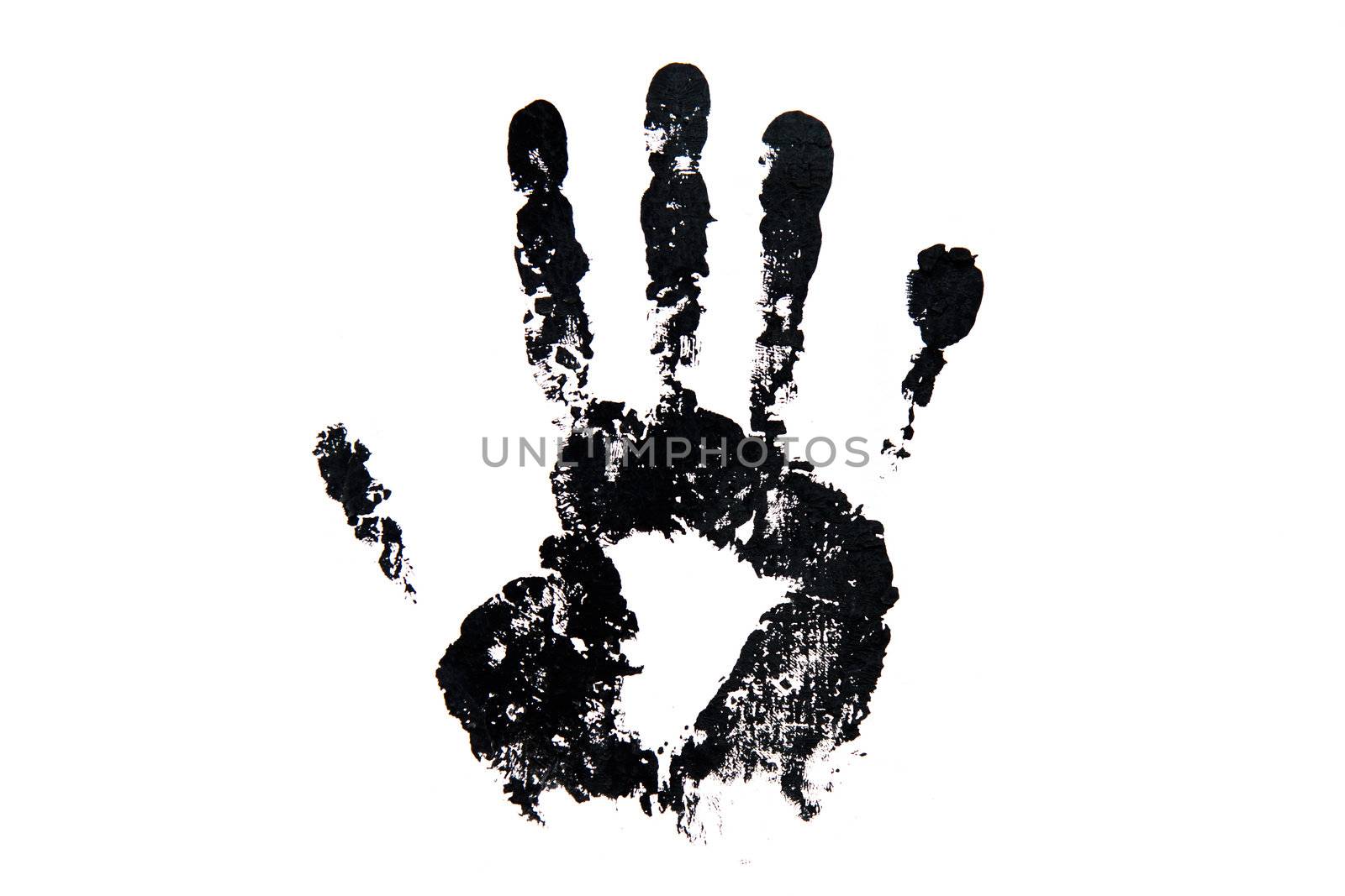 Hand print by kasto