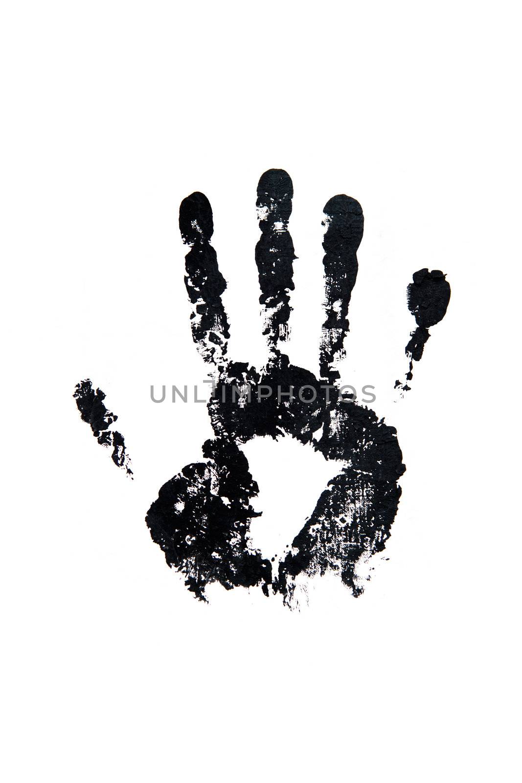 Hand print by kasto