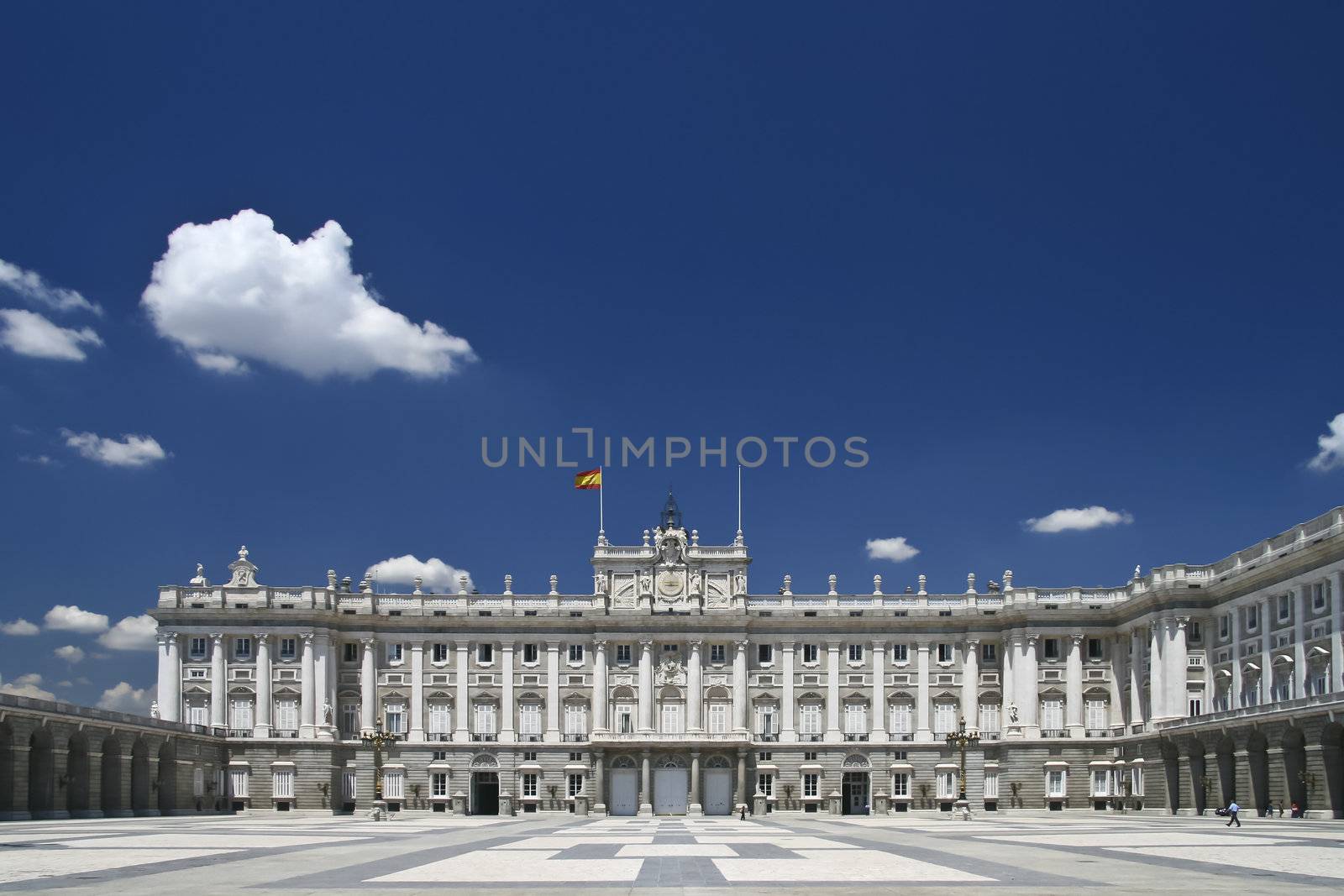 Palacio Real - Spanish Royal palace in Madrid.