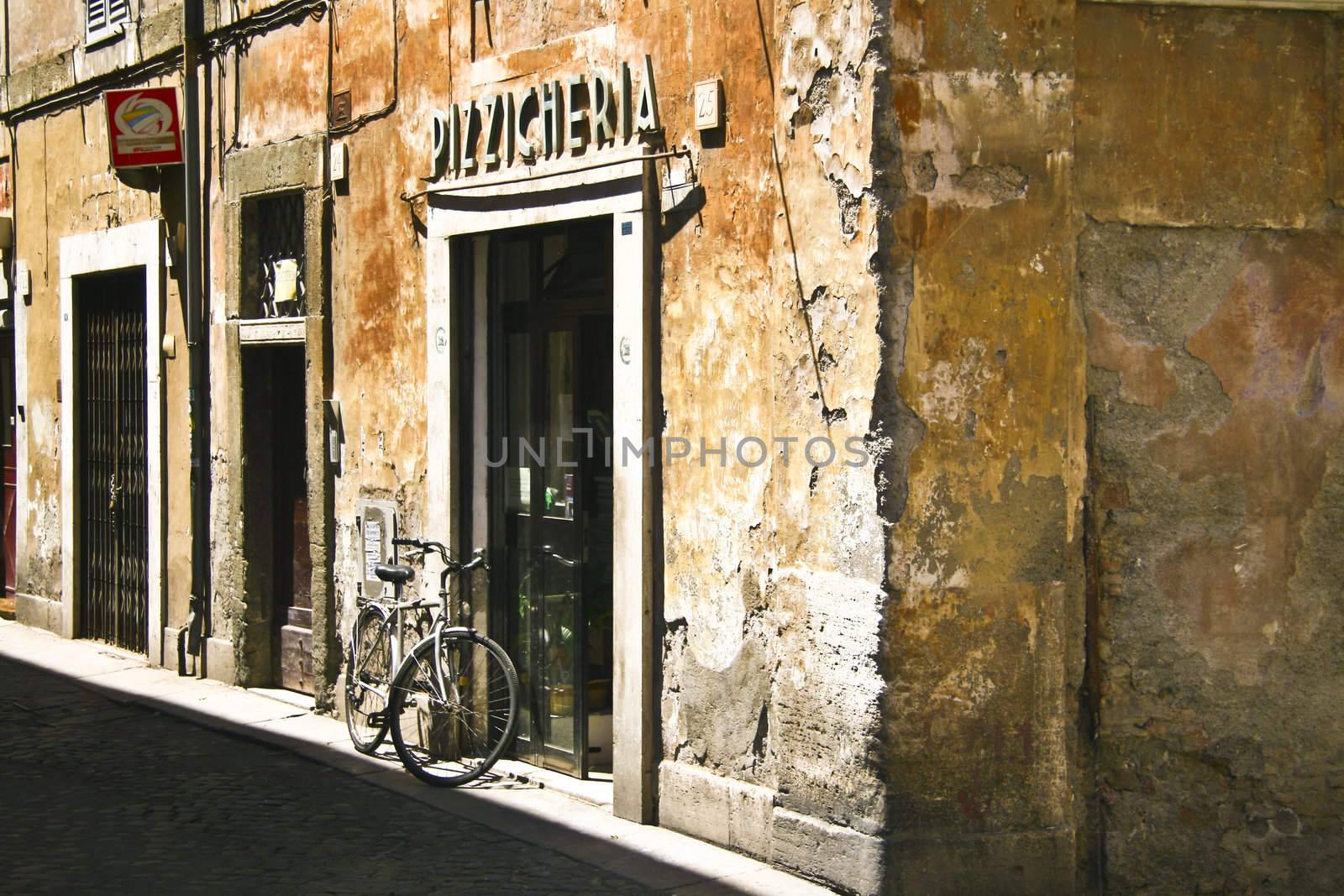 Typical italian street by kasto