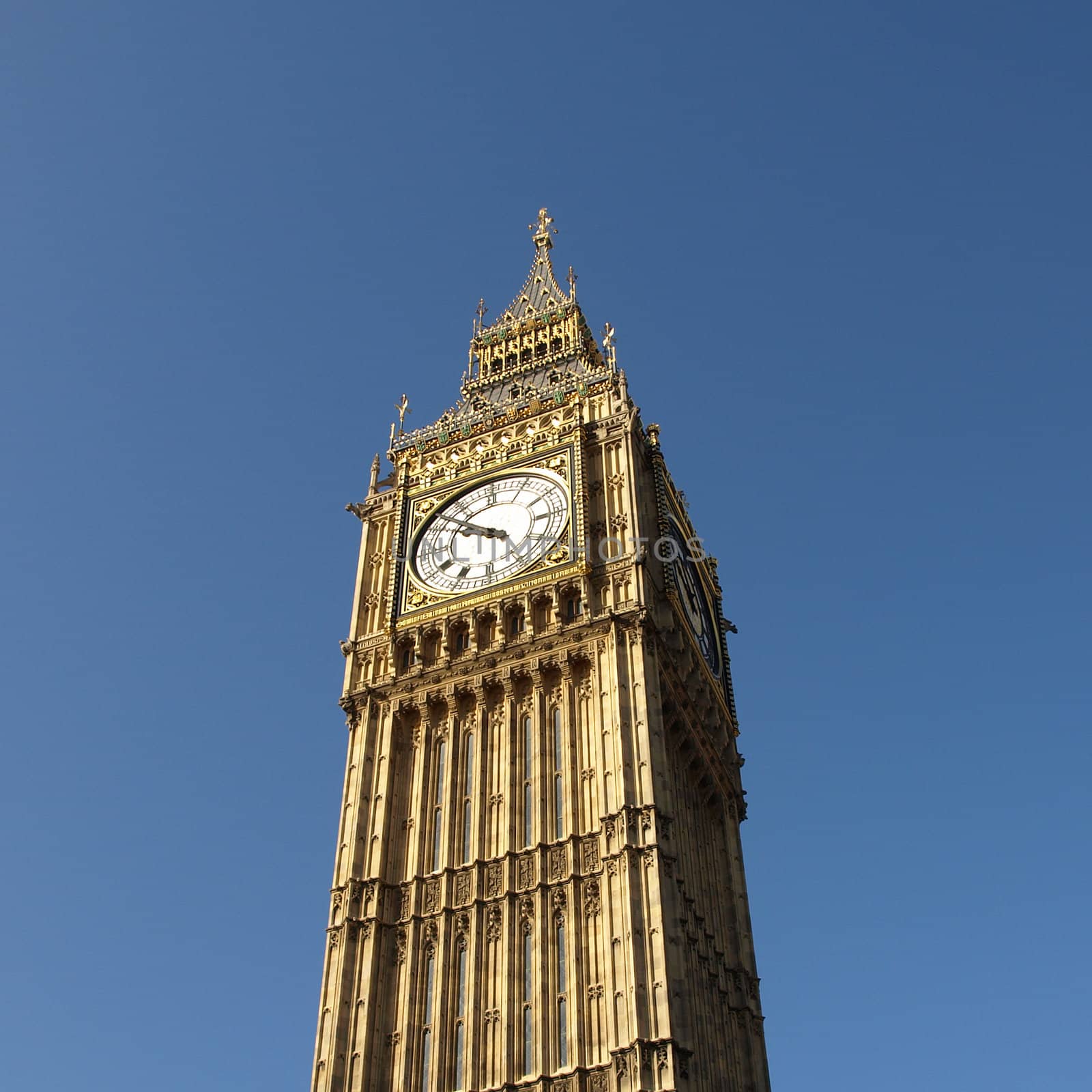 Big Ben at the Houses of Parliament, Westminster Palace, London, UK