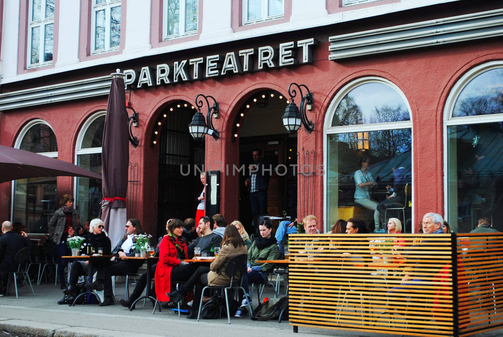 Parkteatret Café on Grünerløkka, Norway.