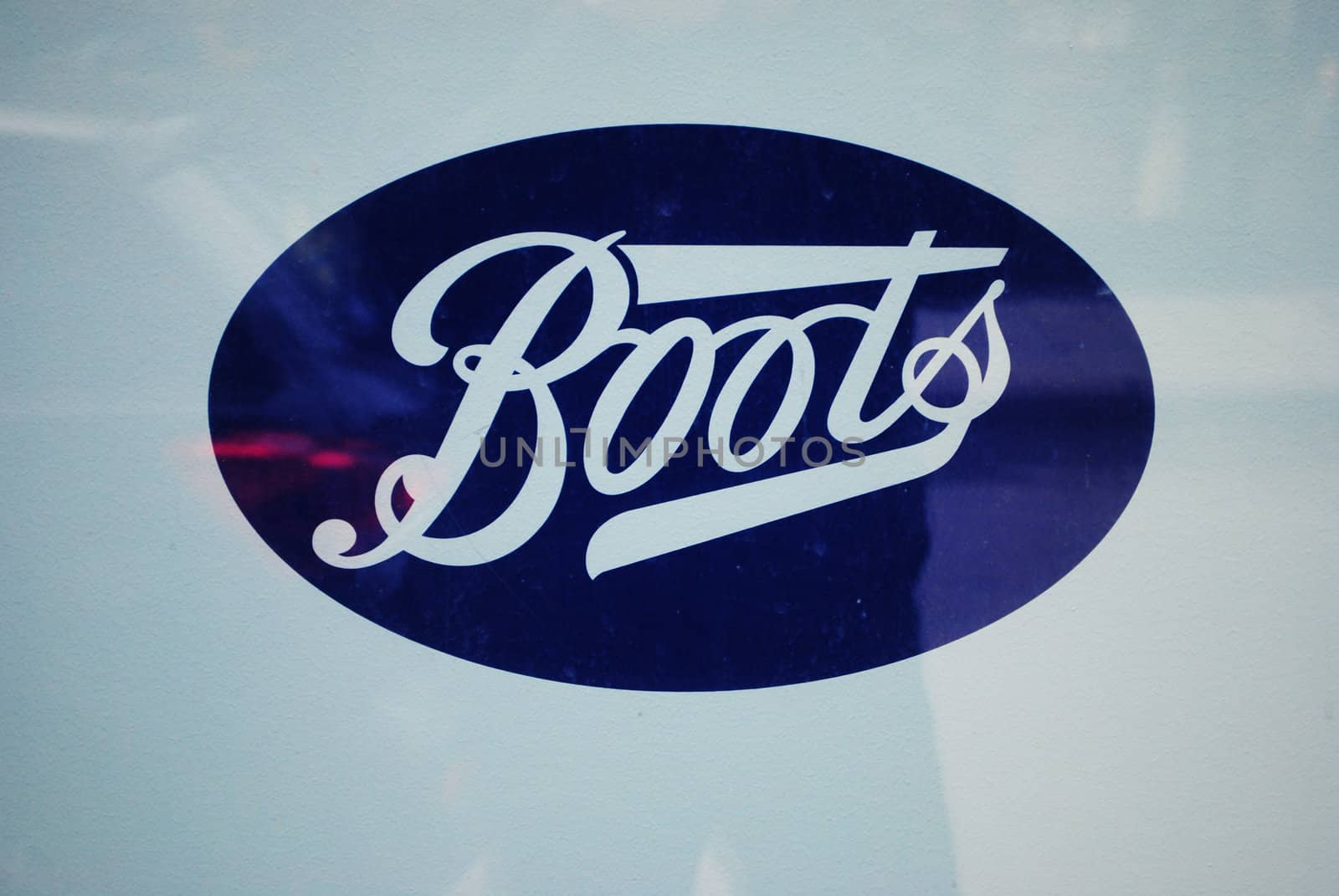 Logo of a Boots store.