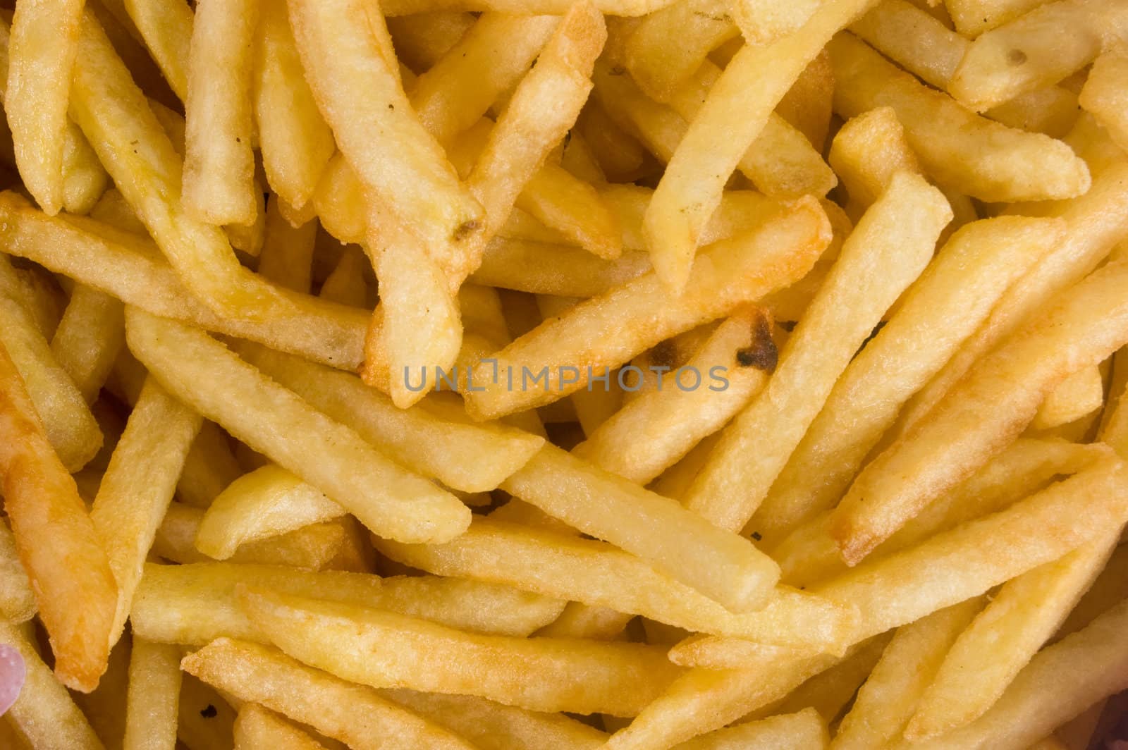 background of French fries by ladyminnie