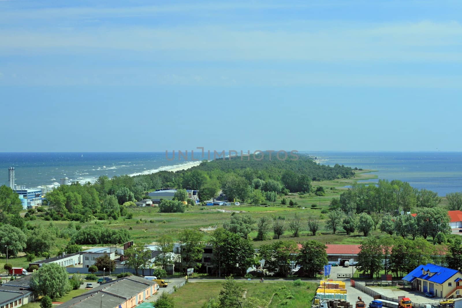 "Helski" peninsula in Poland by remik44992