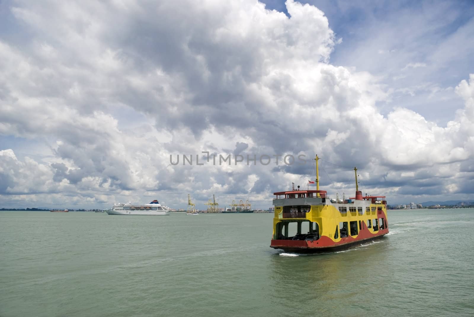 The Penang Ferry Boat by ilgitano