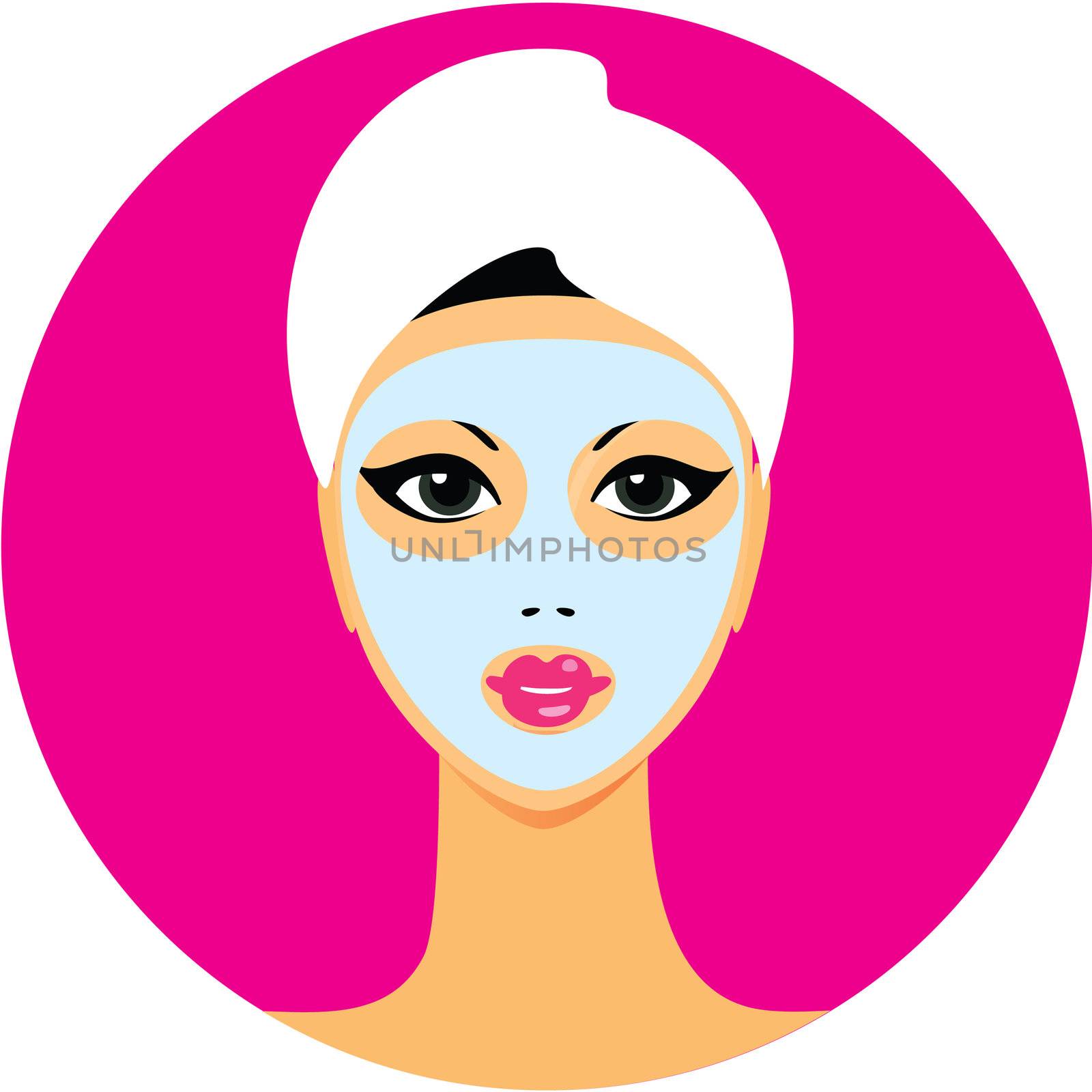 icon of beauty salon