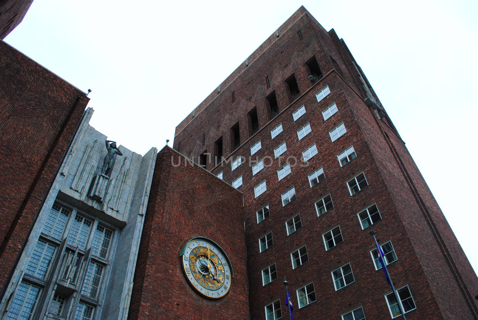 The City Hall of Oslo, Norway.