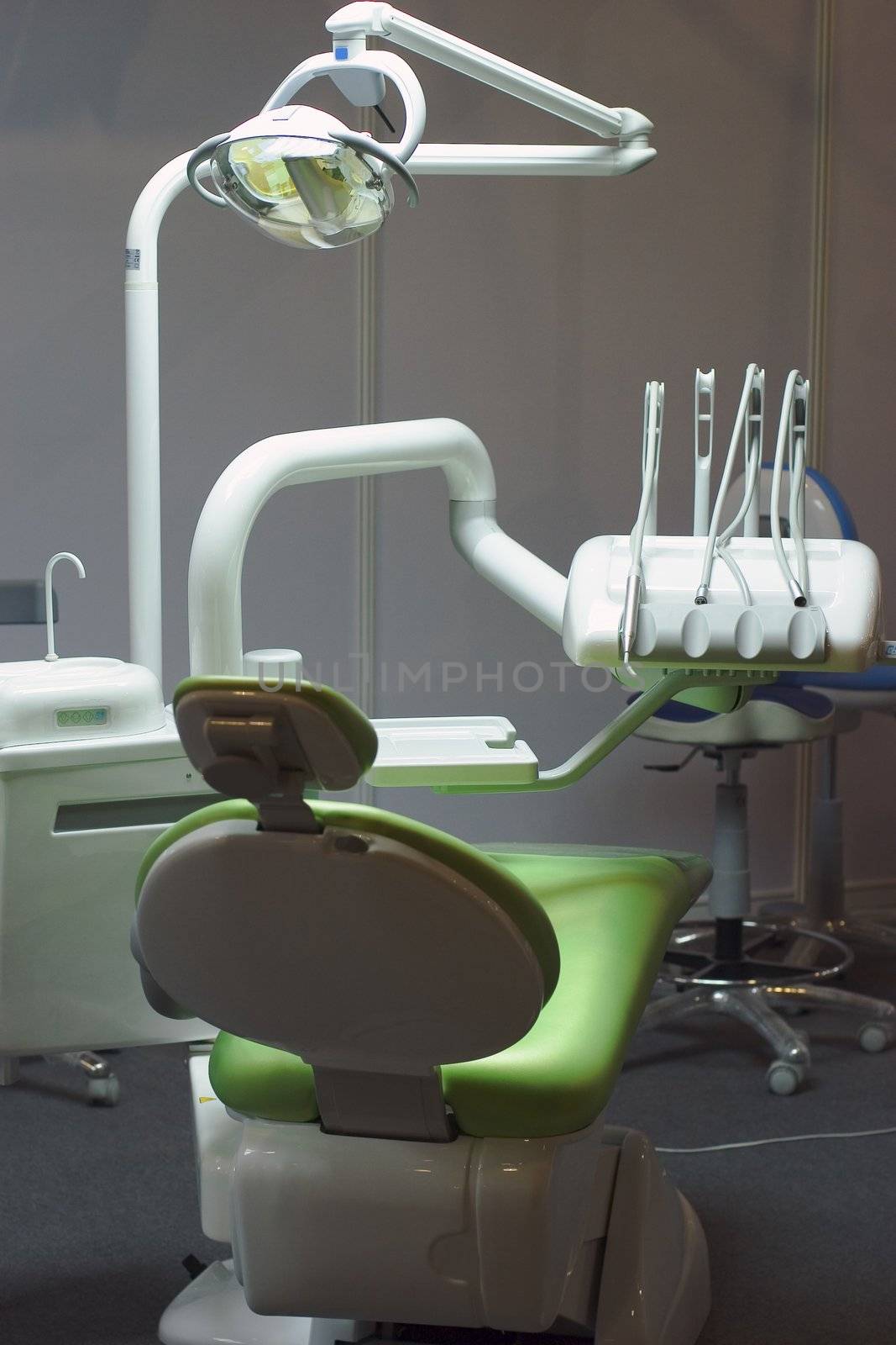 Equipment work place of dentist