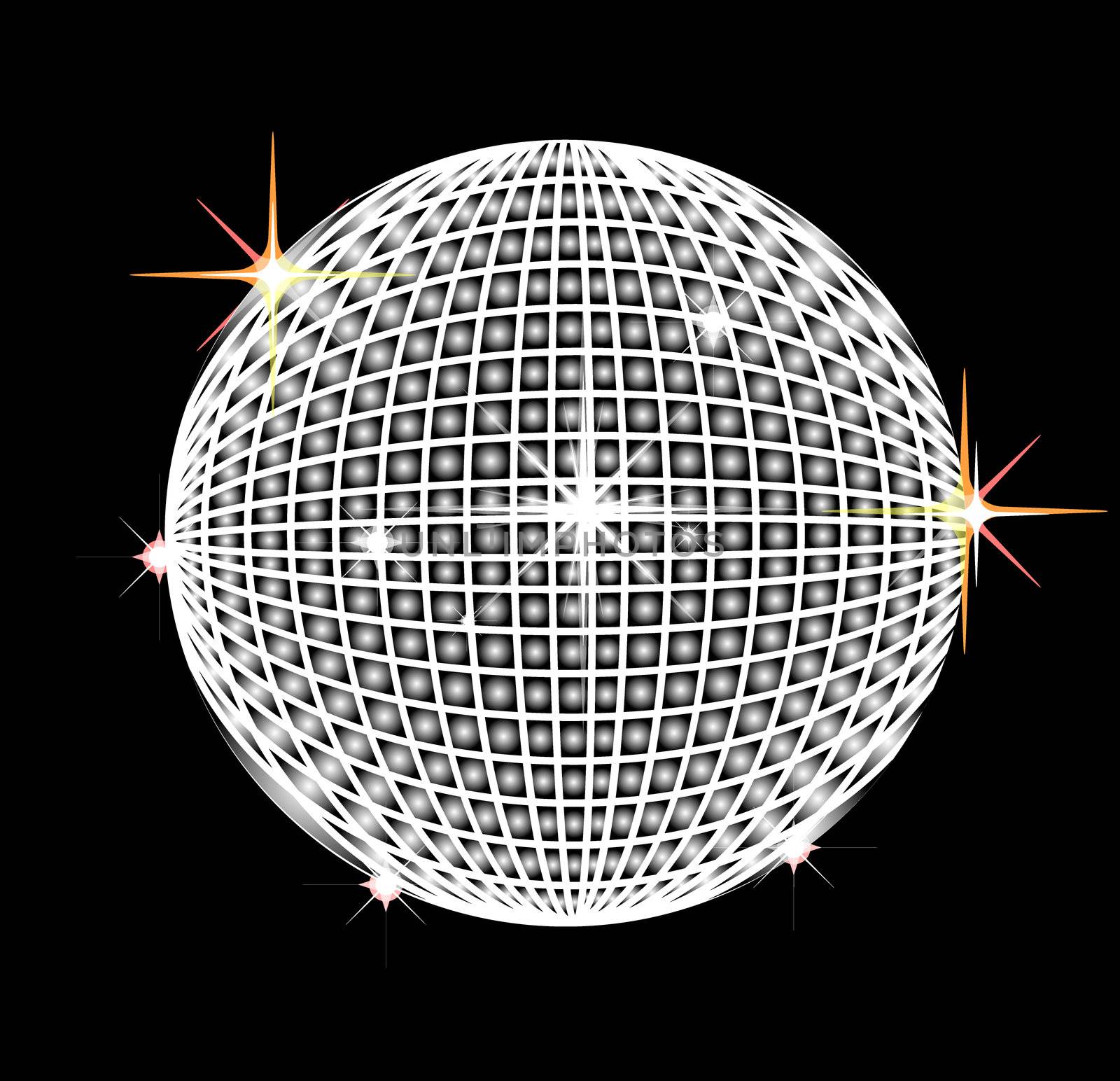 Disco reflector ball by peromarketing