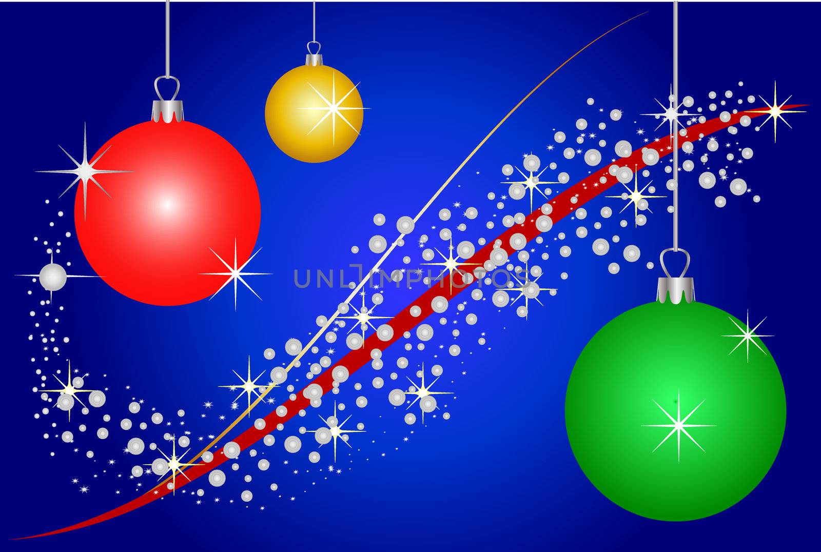 illustration of a christmas background