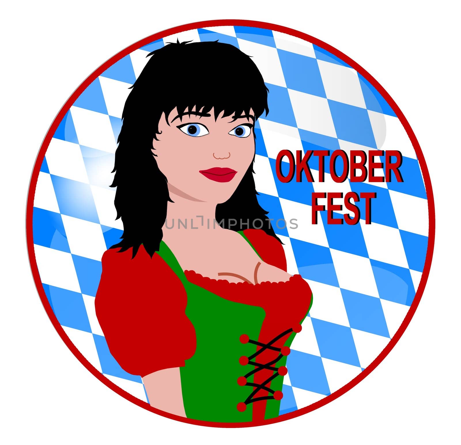 oktoberfest button by peromarketing