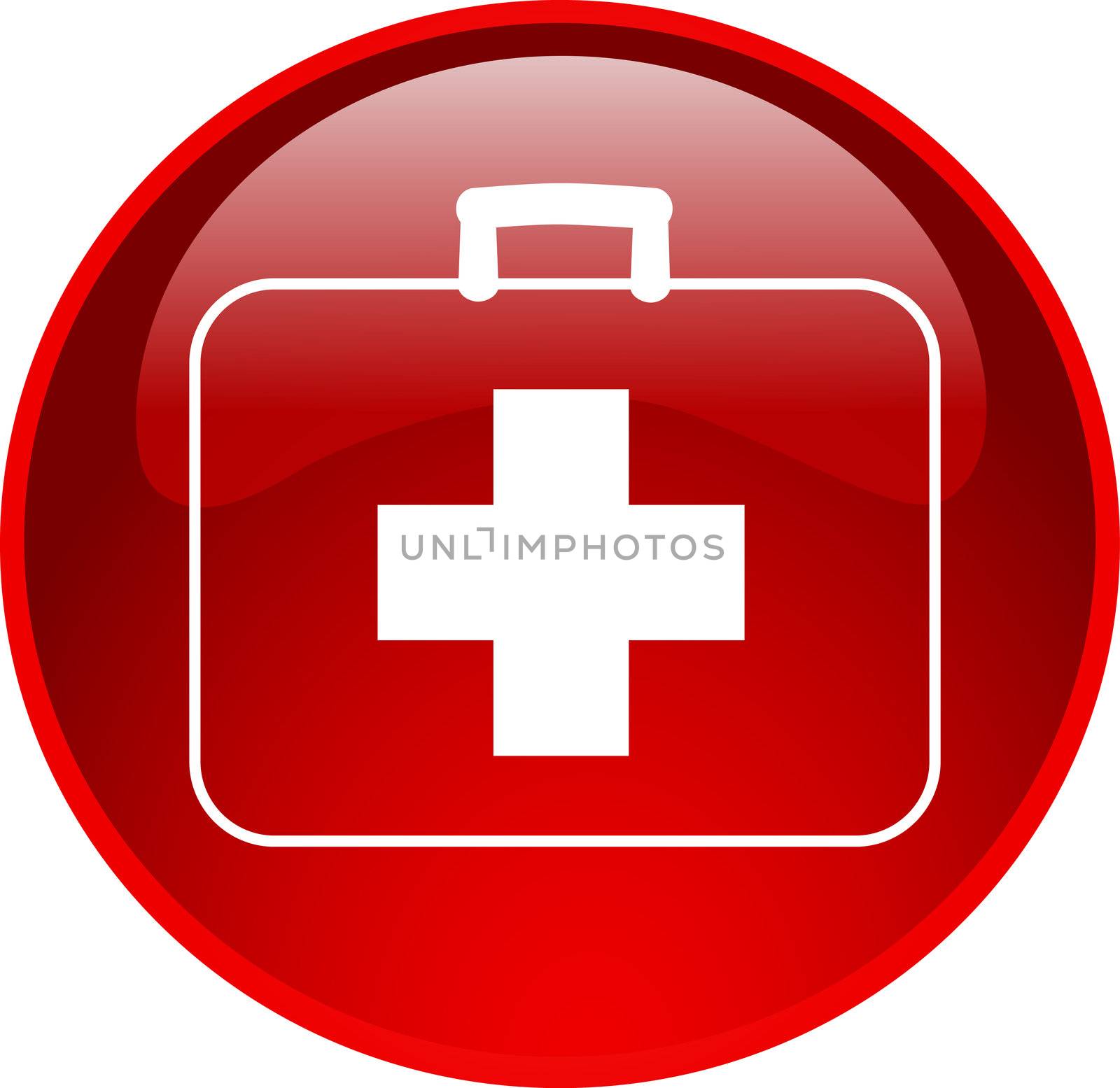 first aid button by peromarketing