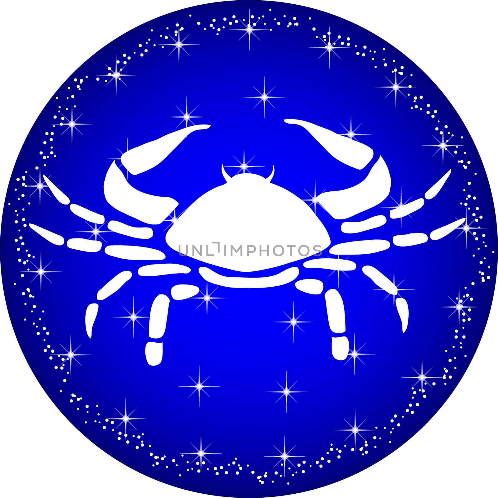 zodiac button cancer by peromarketing