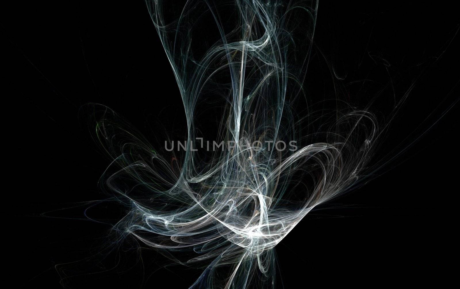 illustration of a abstract smoke background 