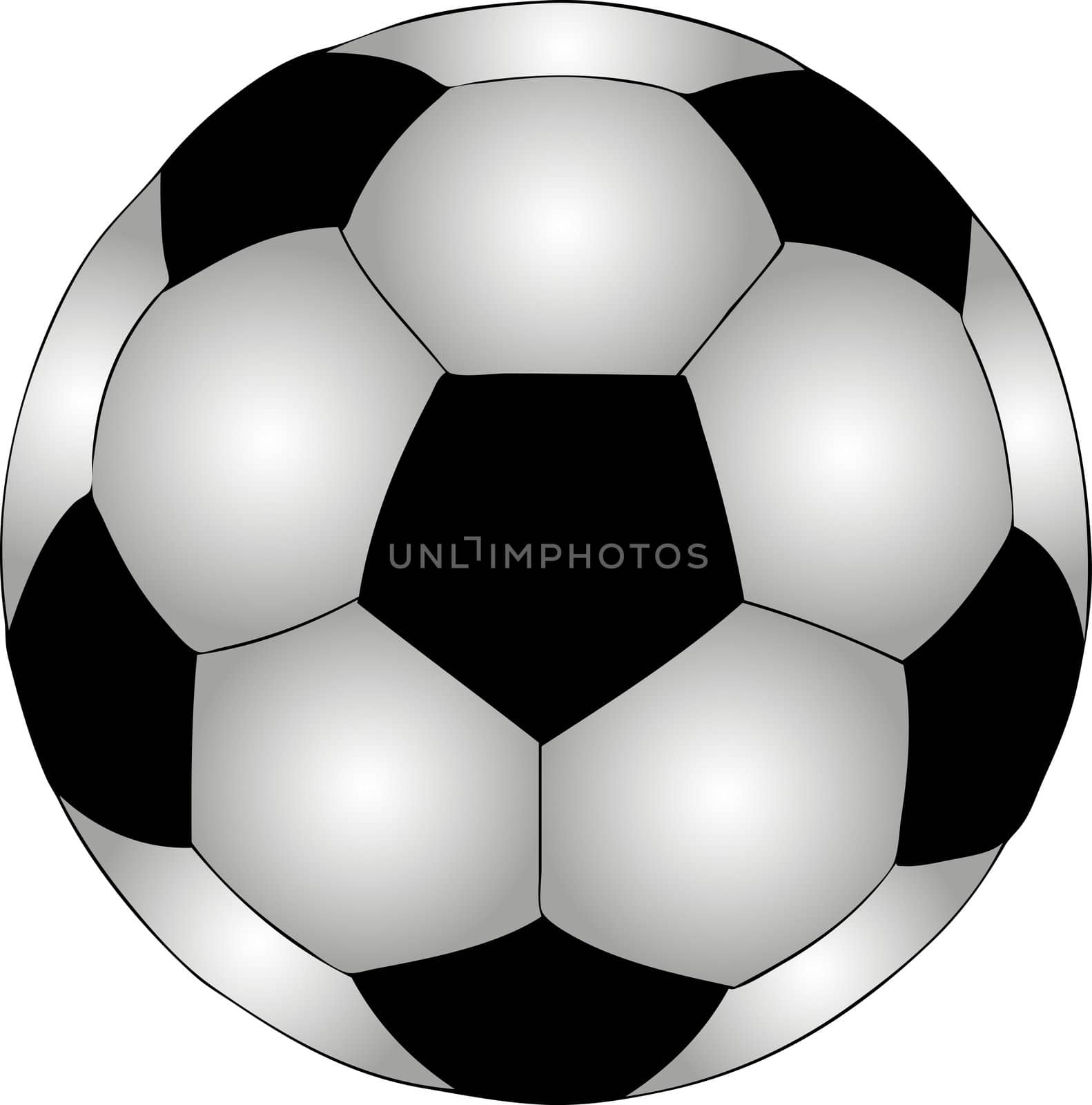 illustration of a soccer ball