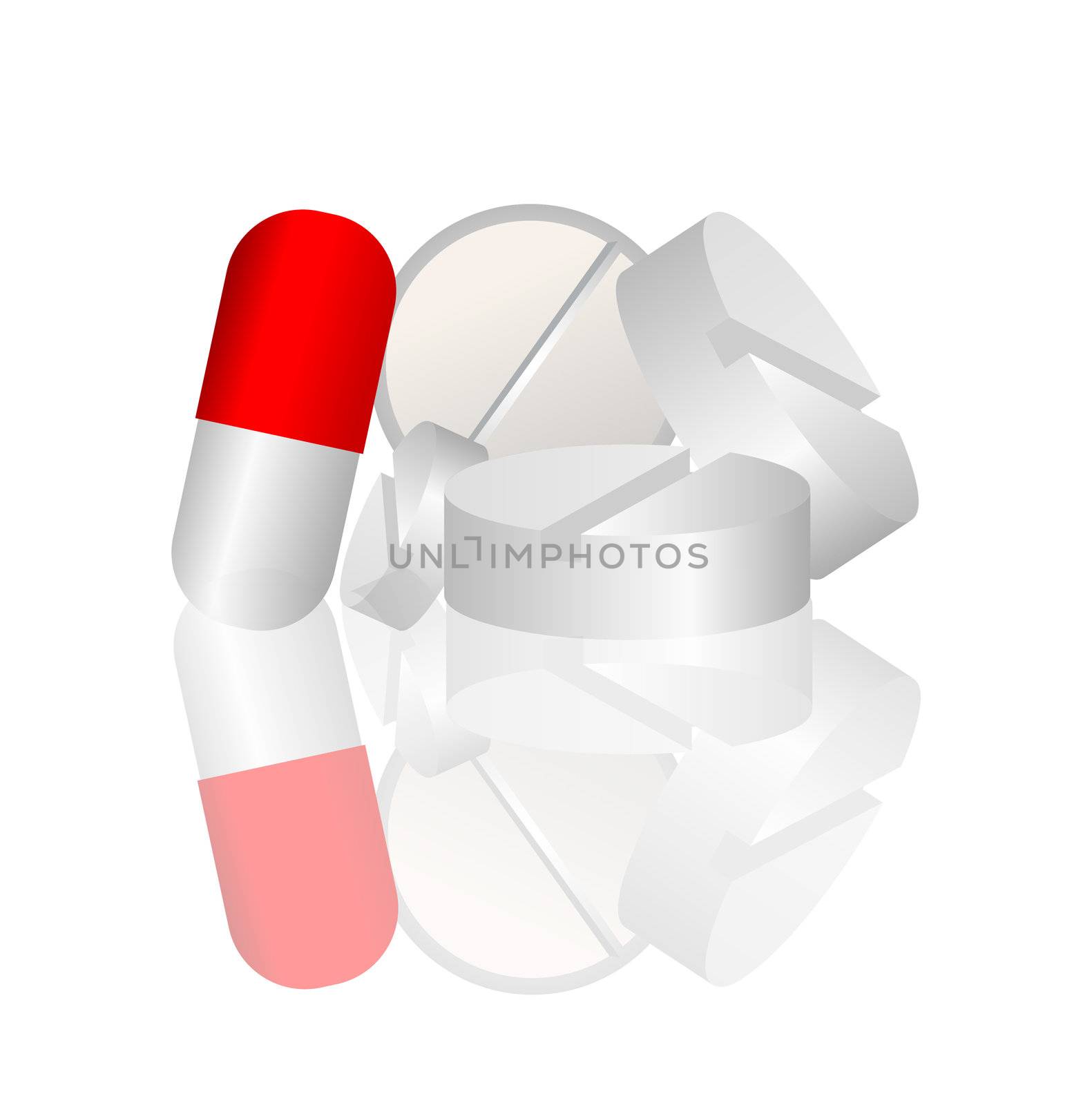 illustration of pharmacy