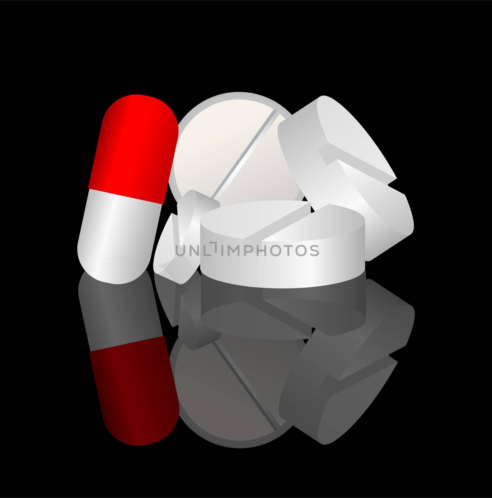 illustration of pharmacy