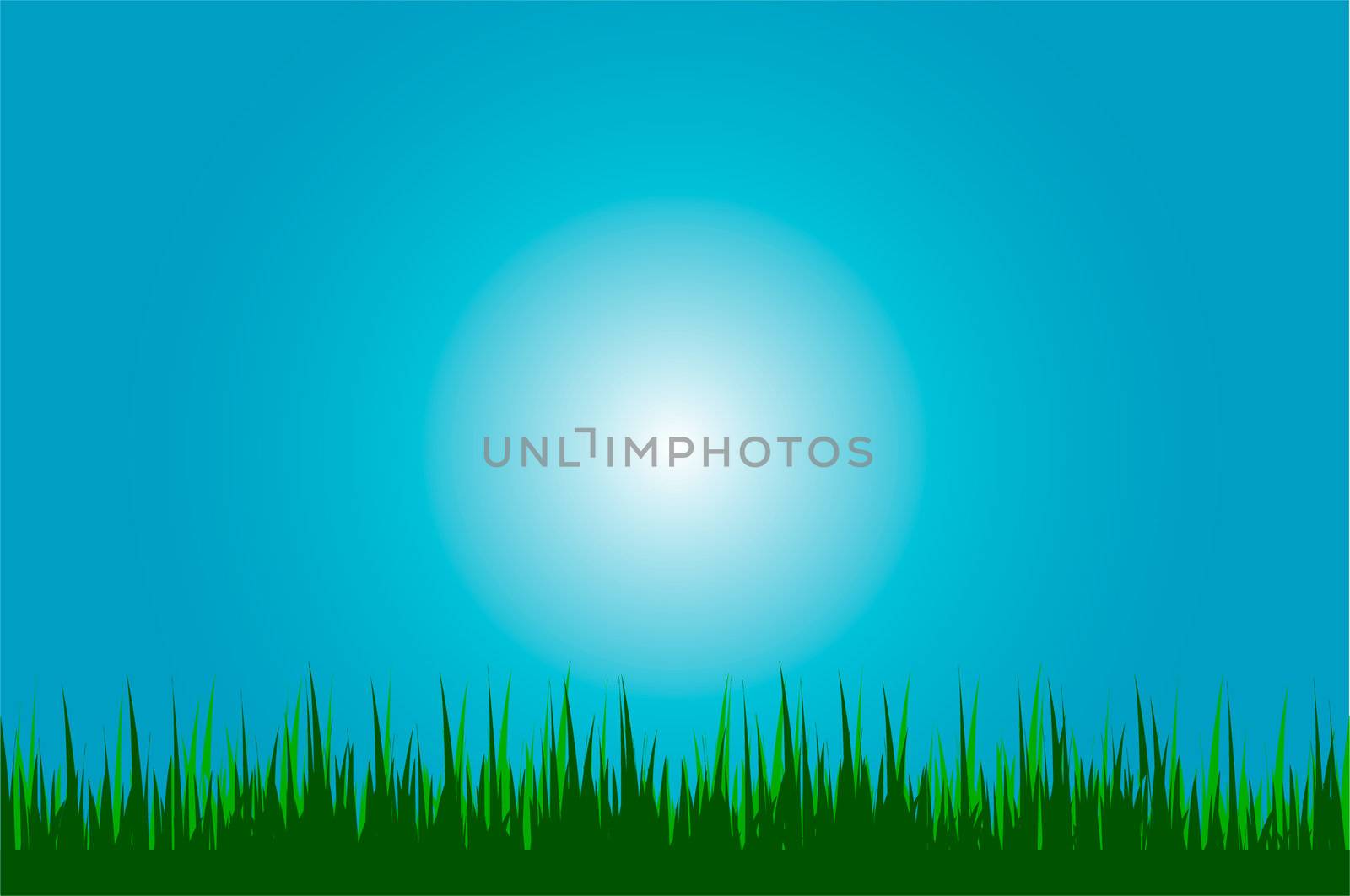 illustration of a grass background