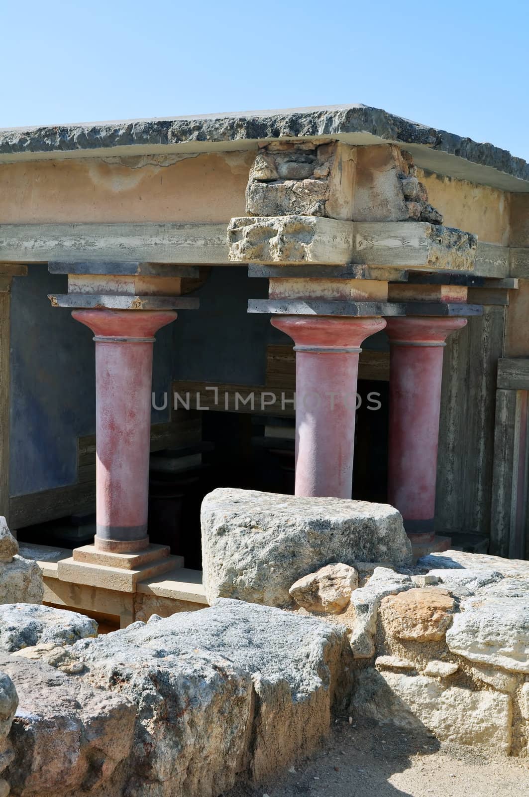 Archaeological site of Knossos. Minoan Palace. Crete. by FER737NG