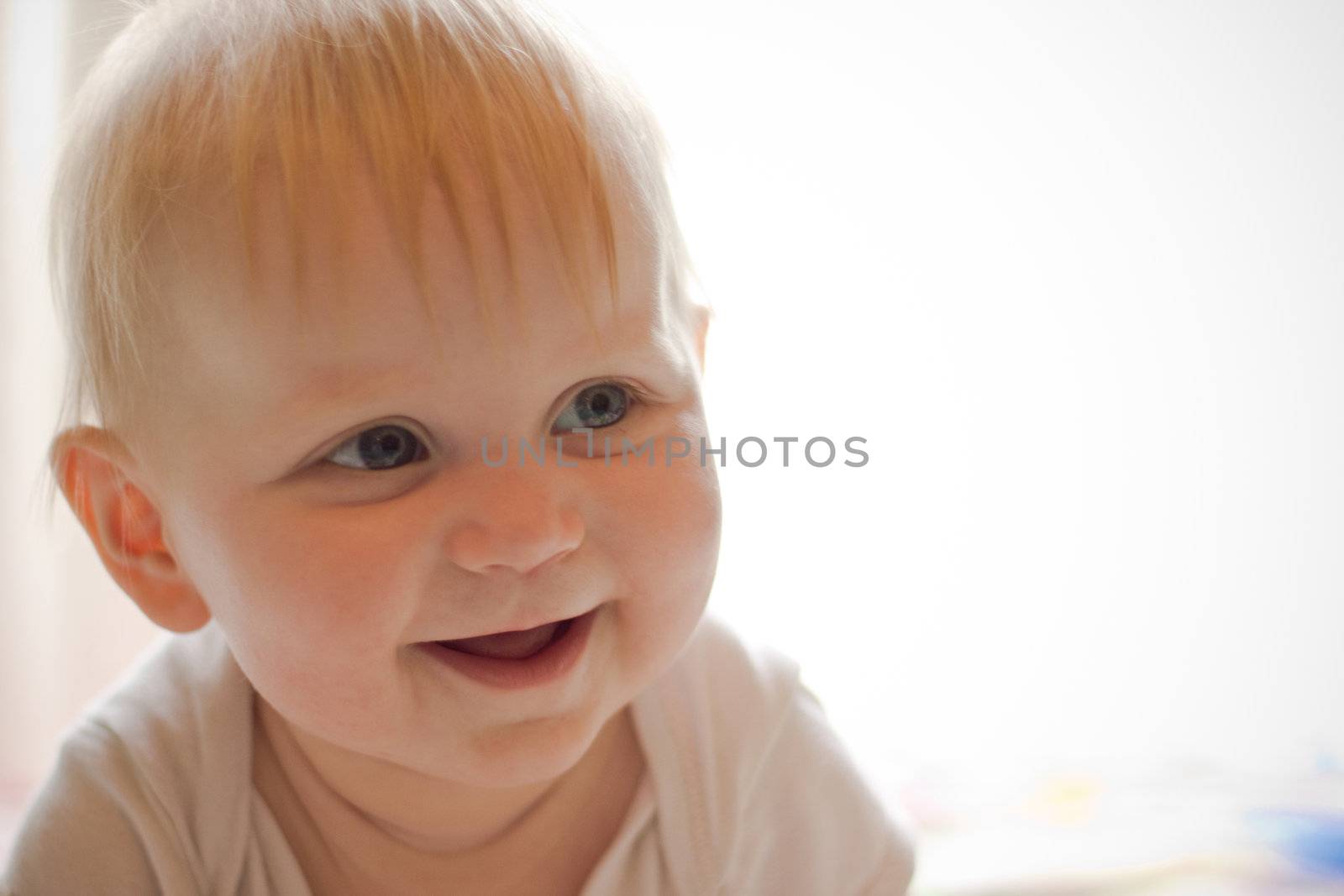 Little smiling girl by Nika__