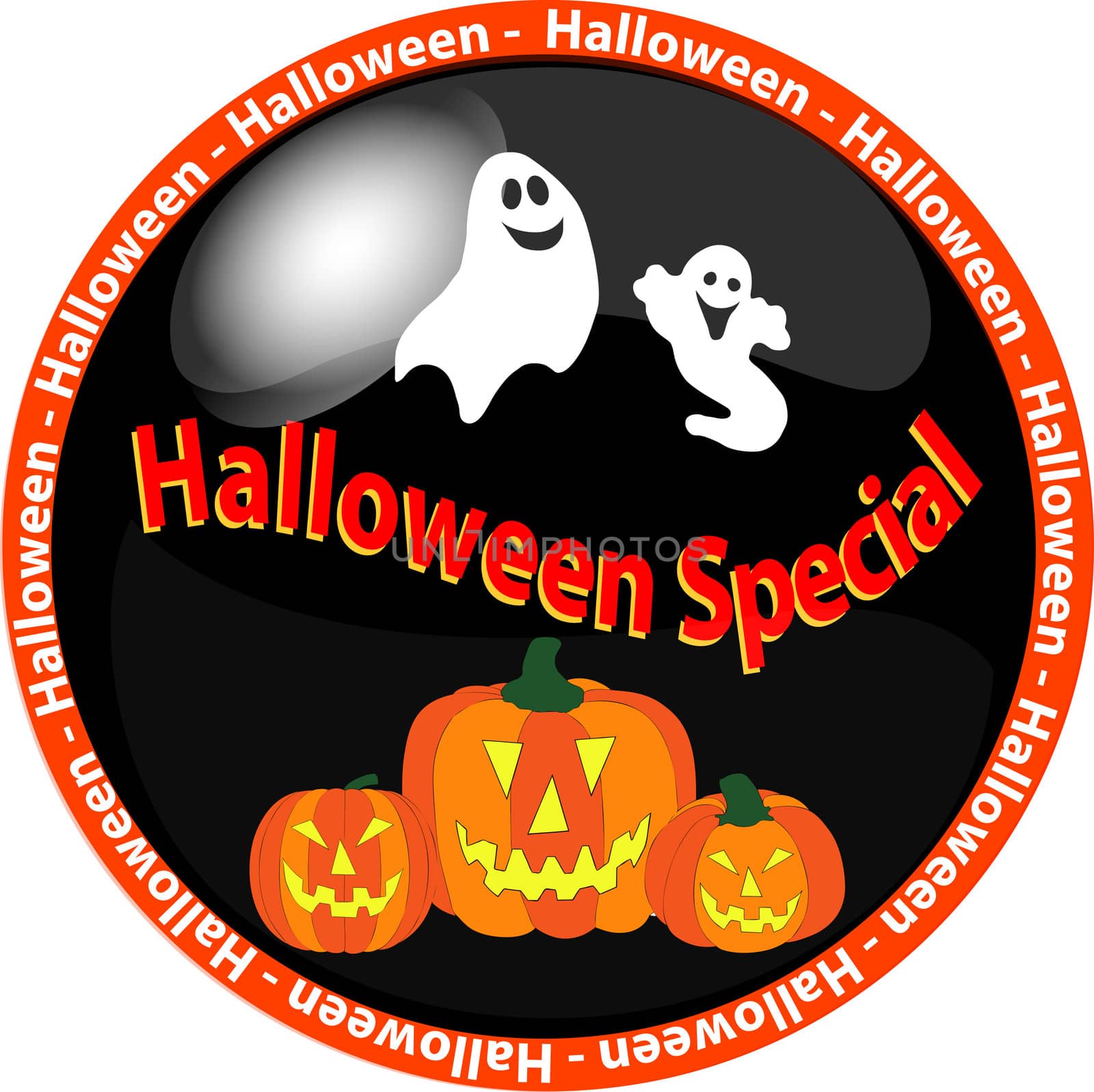 halloween special button by peromarketing