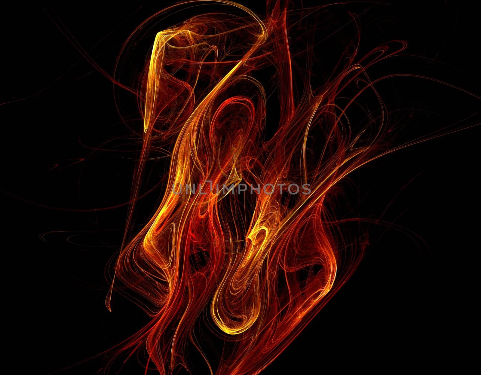 illustration of a abstract flame background 8