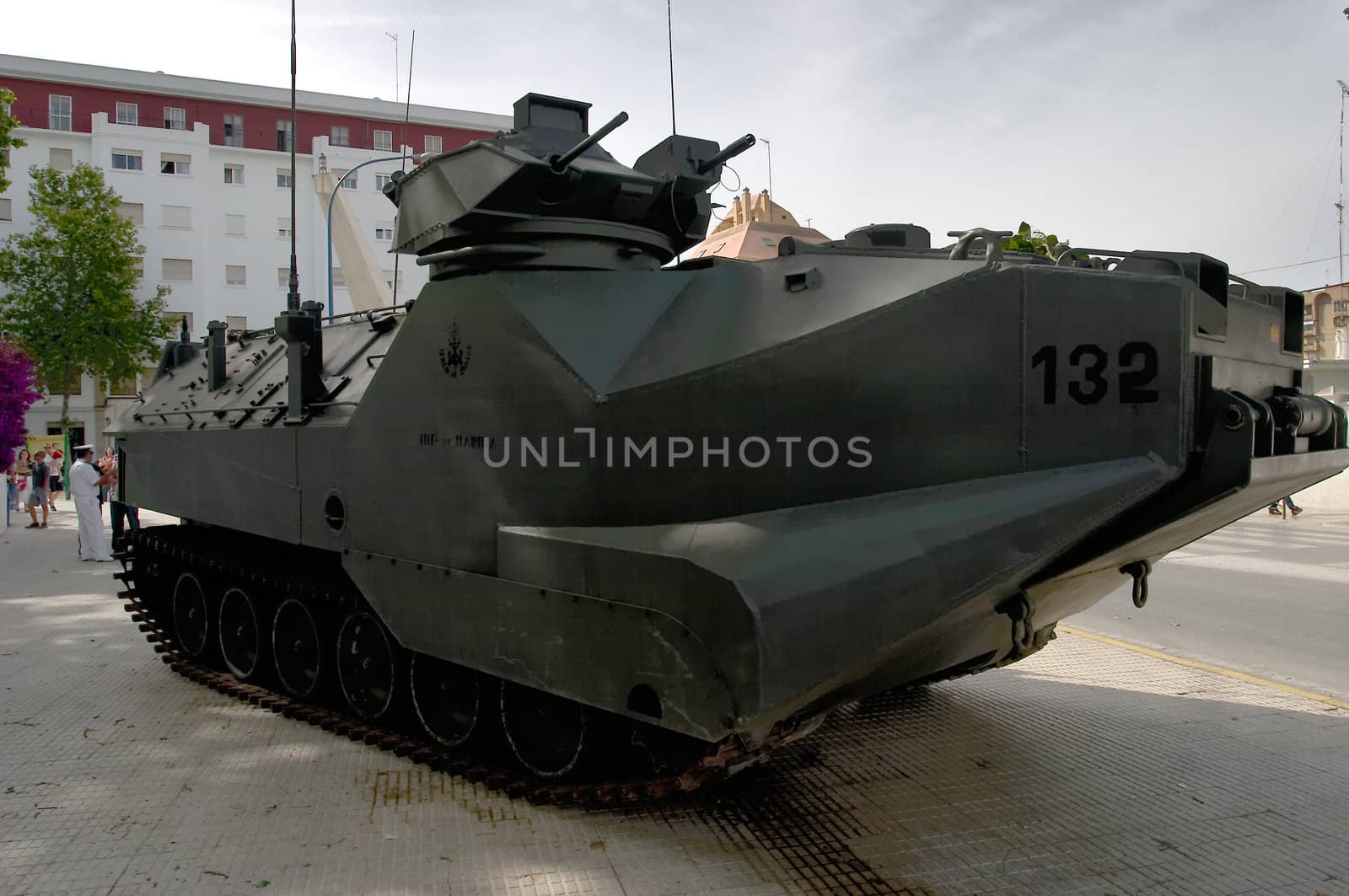 Military amphibian vehicle Of Combat 