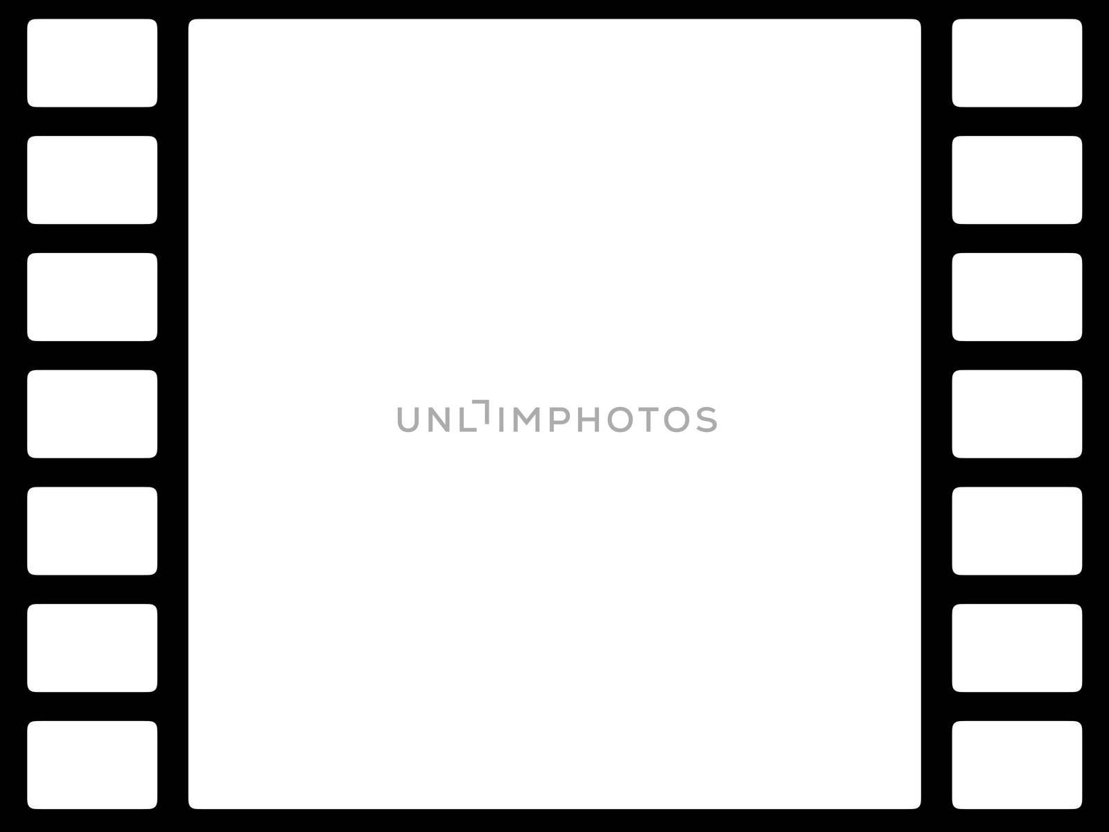 monochrome film icon
