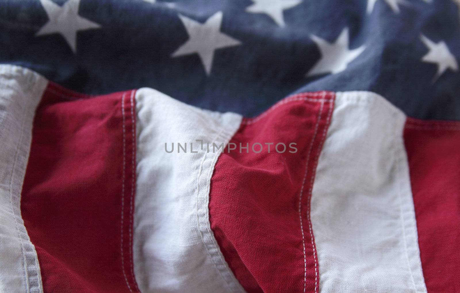 American flag closeup by nebari