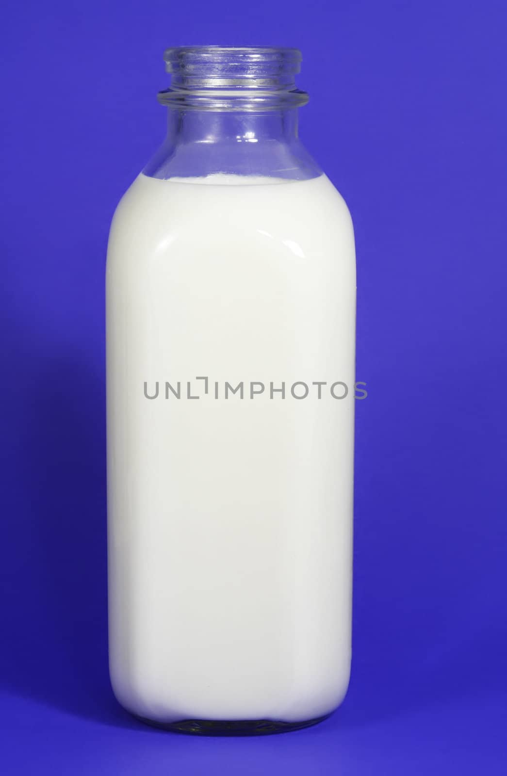 milk in a bottle by lanalanglois
