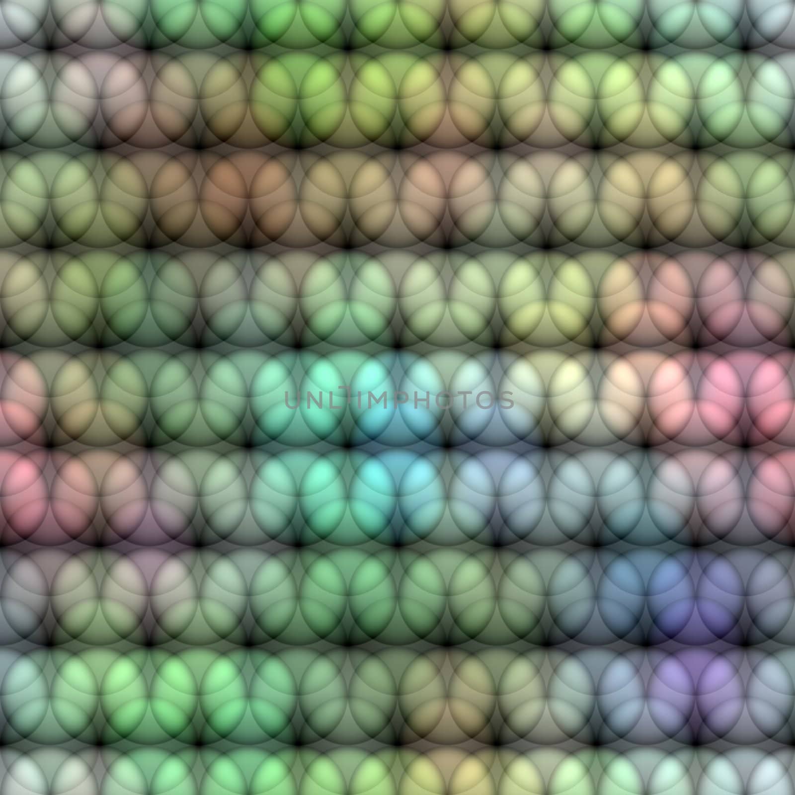 seamless texture of repeating round shapes in soft colors