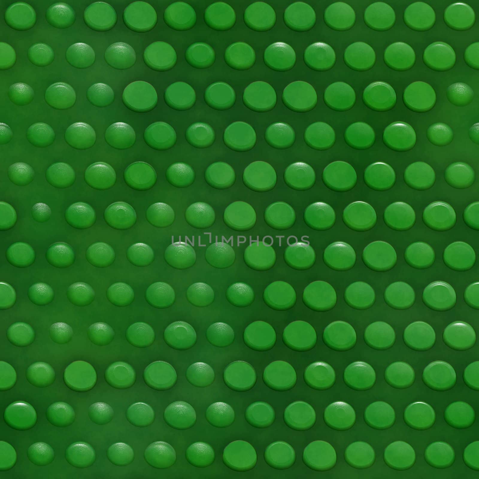 seamless texture of glossy green 3d dots  